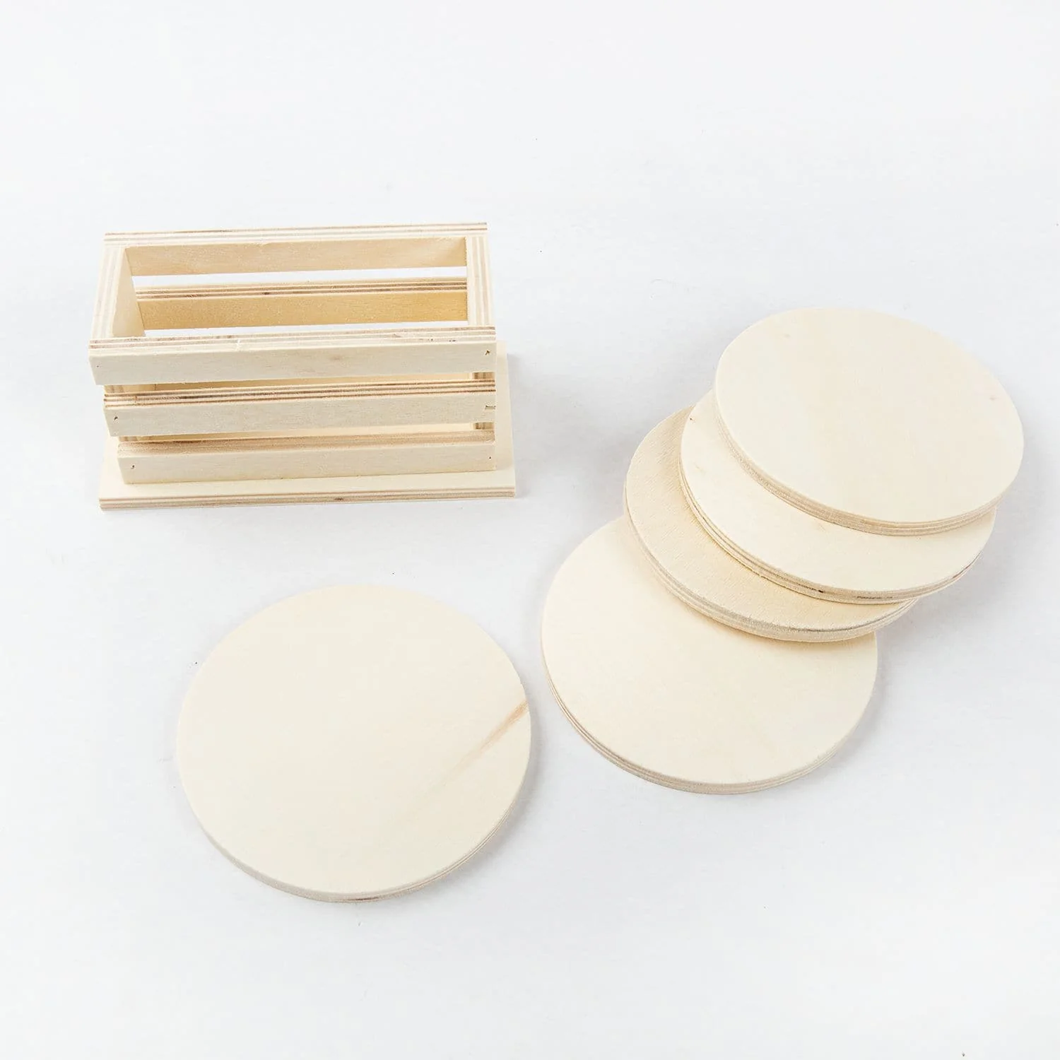 Urban Crafter 5pack Coasters in Holder 8.9cm - Image 3