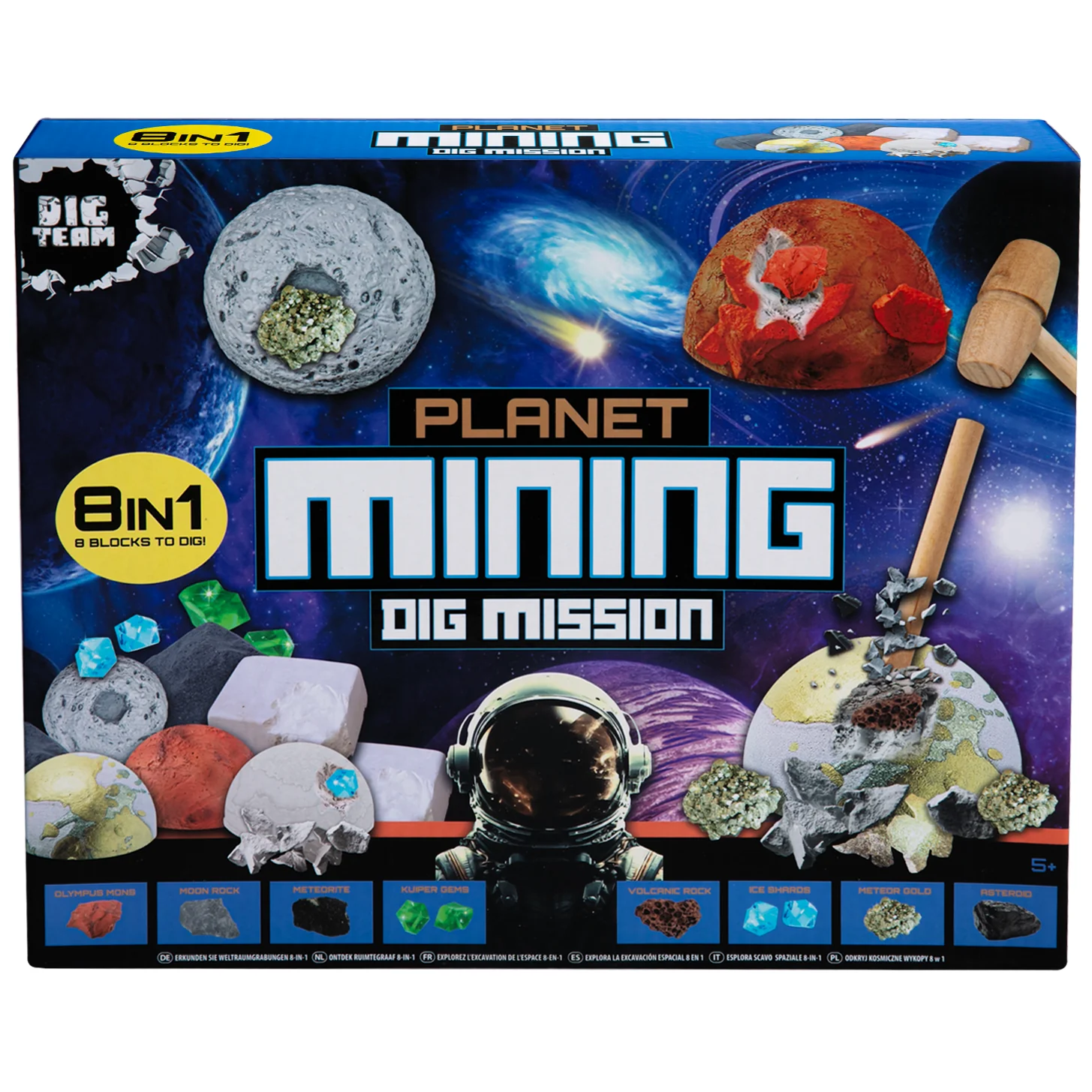 8 IN 1 EXPLORE SPACE EXCAVATION KIT - Image 3