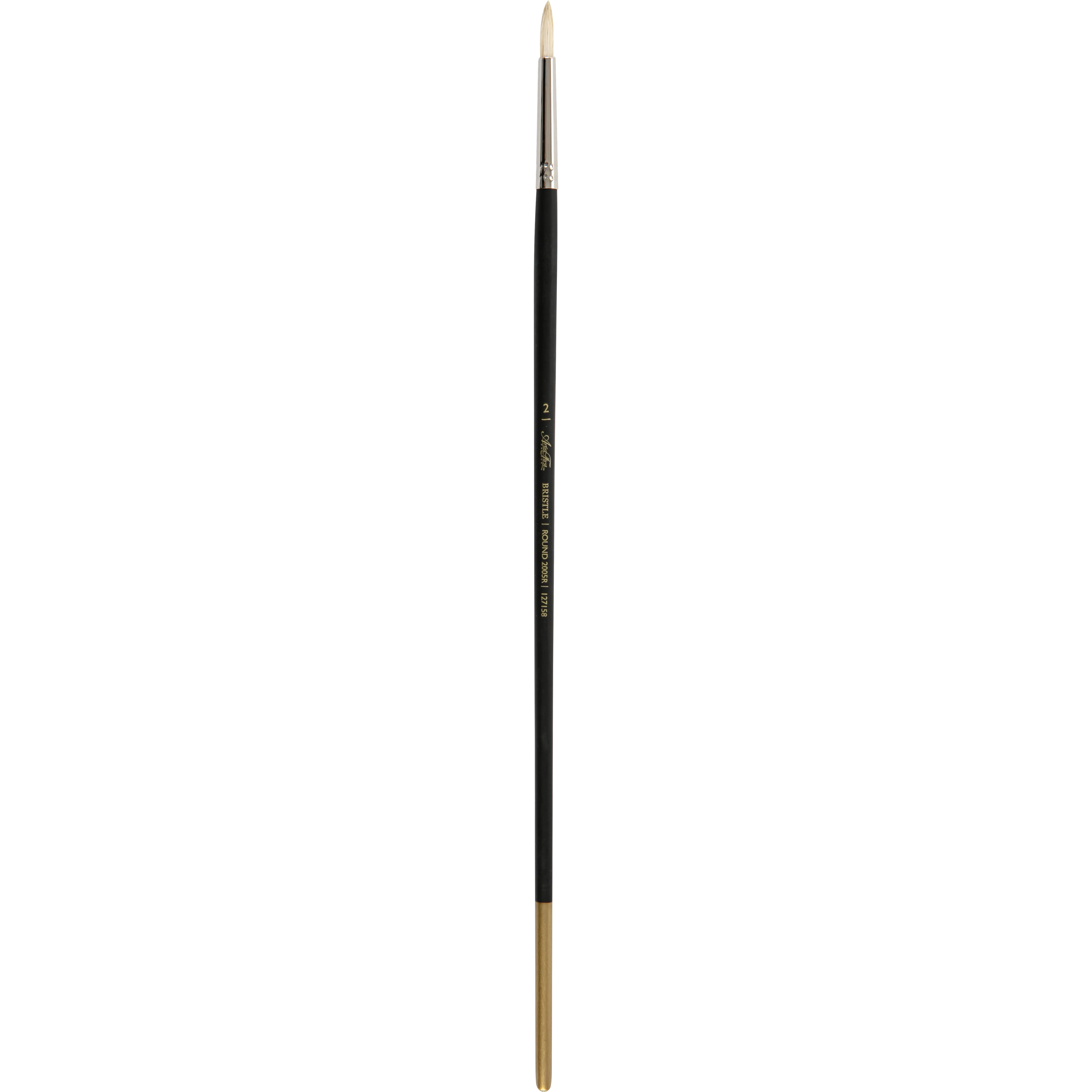 Artist First Choice Brush Interlock Hog Hair Round Size 2 - Image 6
