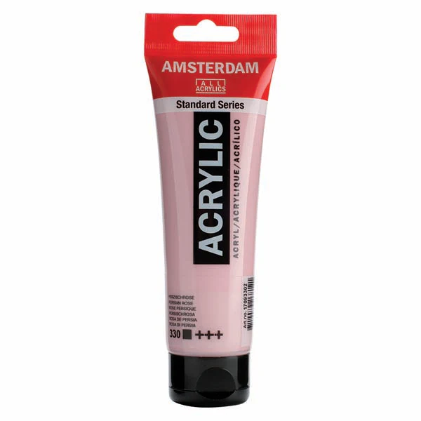 Amsterdam Acrylic Paint, 120ml - 330 - Persian Rose