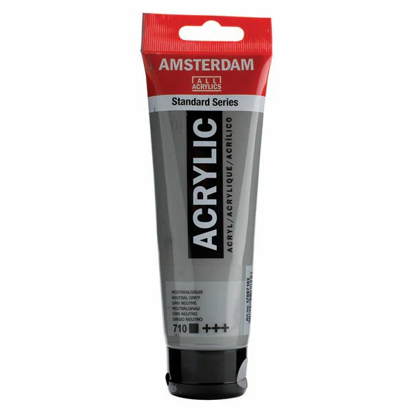 Amsterdam Acrylic Paint, 120ml - 710 - Neutral Grey