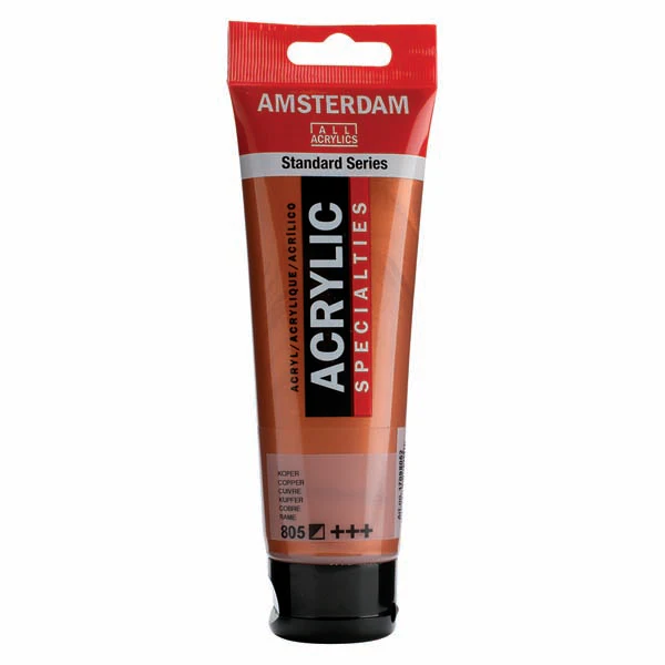 Amsterdam Acrylic Paint, 120ml - 805 - Copper