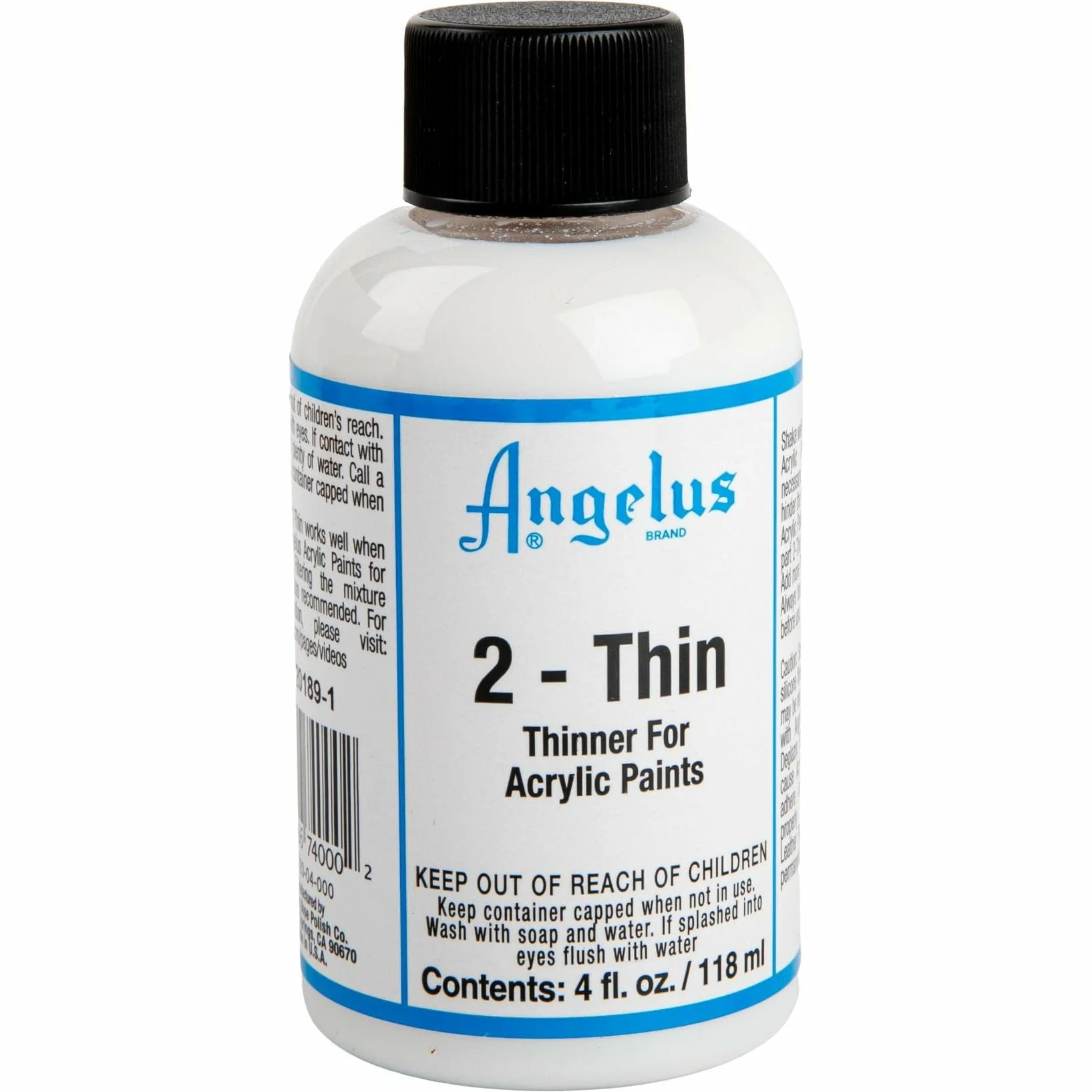 Angelus Acrylic 2-Thin Paint Thinner 118Ml