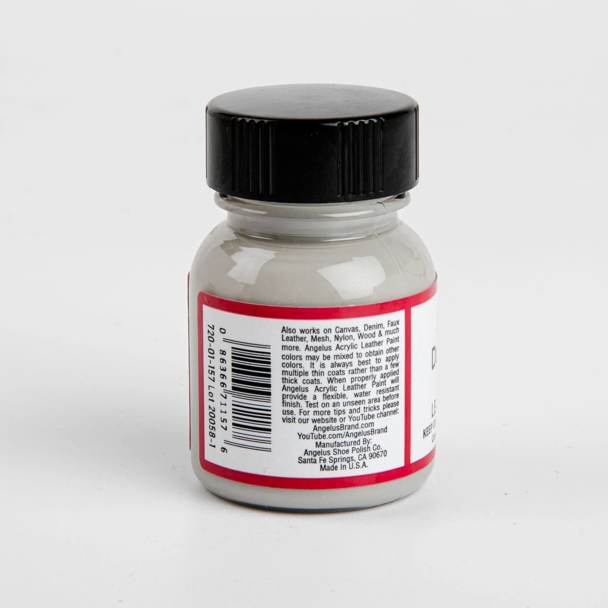 Angelus Acrylic Paint Dark Bone #157 29Ml Use On Leather, Vinyl Or Fabric - Image 2