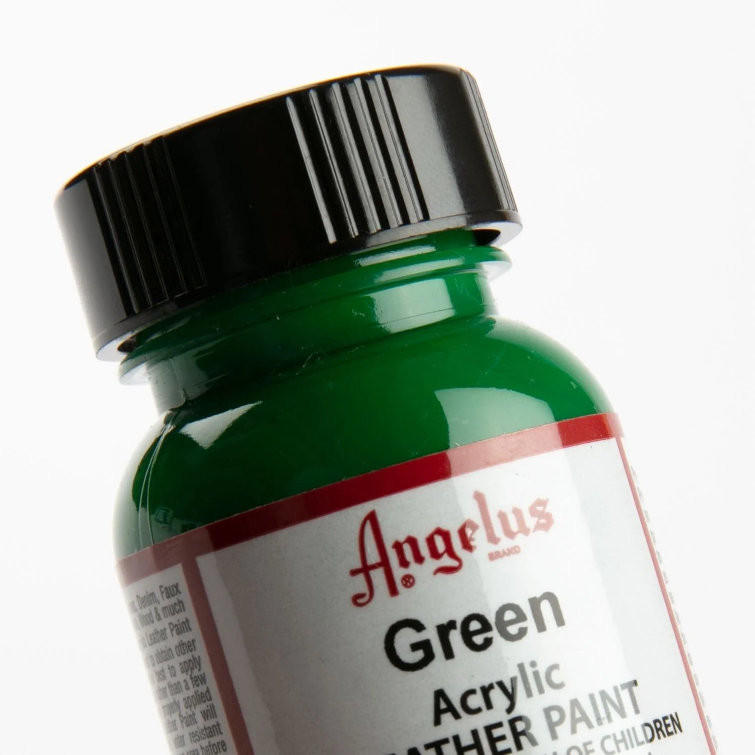 Angelus Acrylic Paint Green #050 29Ml Use On Leather, Vinyl Or Fabric - Image 2