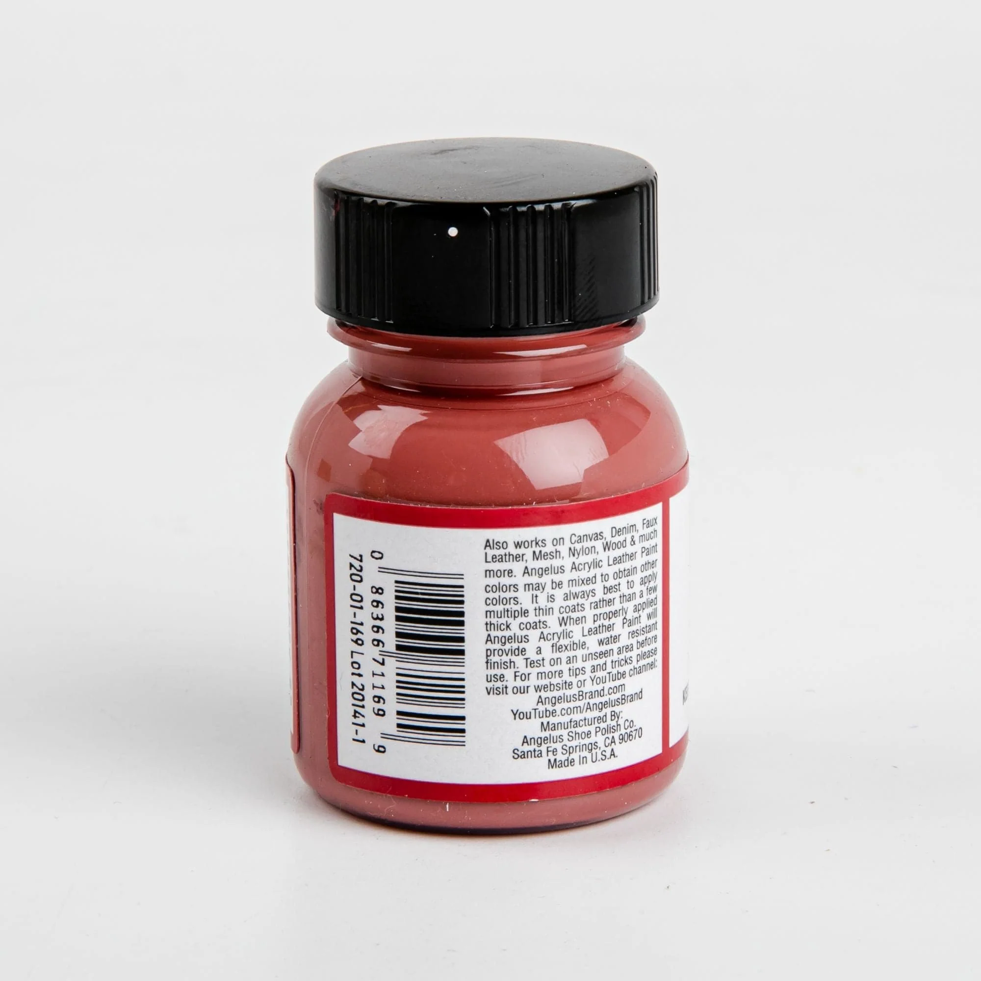 Angelus Acrylic Paint Mauve #169 29Ml Use On Leather, Vinyl Or Fabric - Image 2