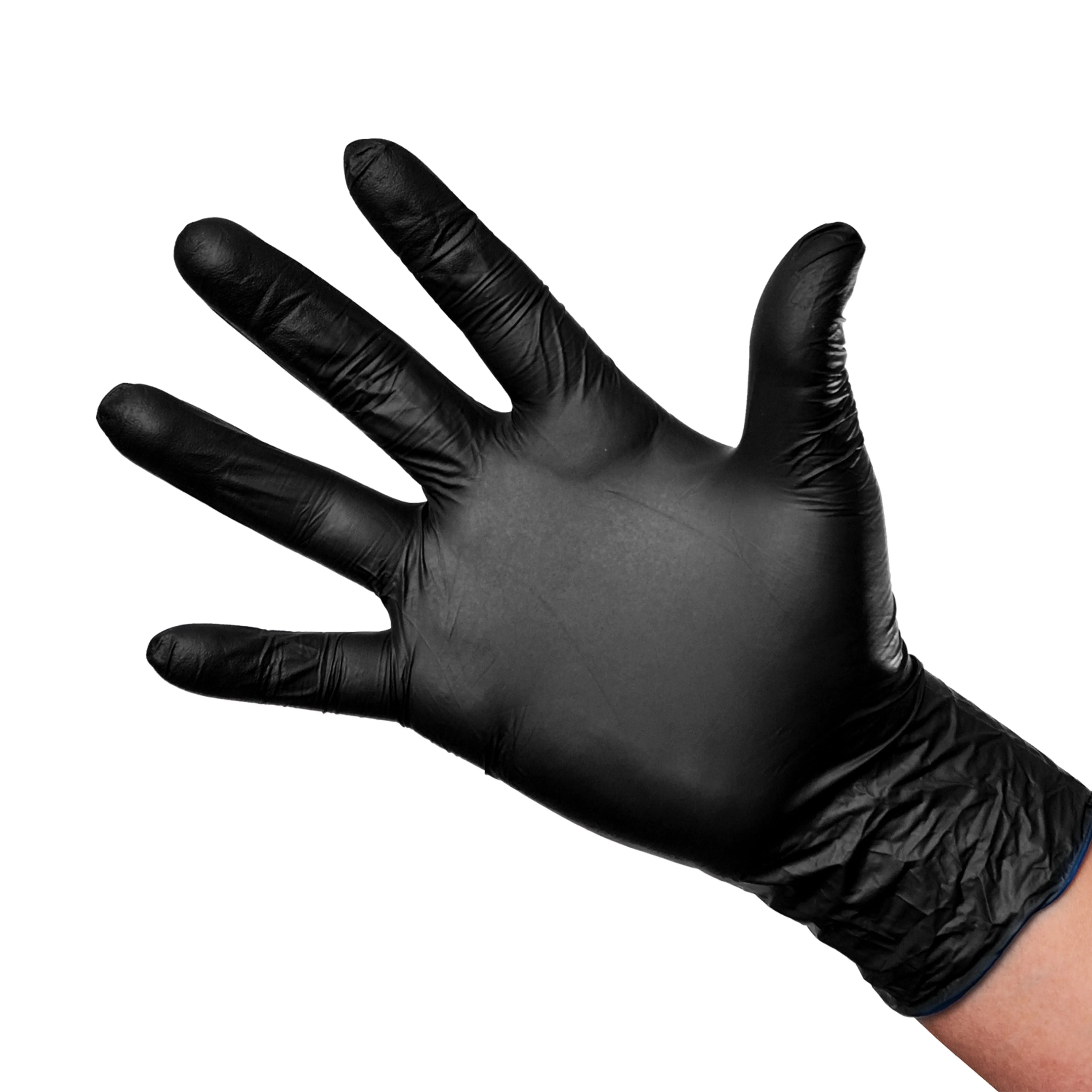 Angelus Black Nitrile Gloves Small Box Of 100 - Image 2