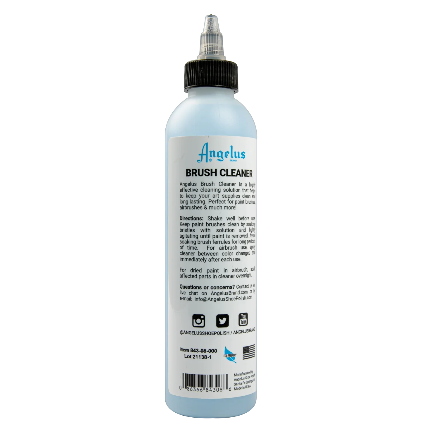 Angelus Brush Cleaner 236ml - Image 2