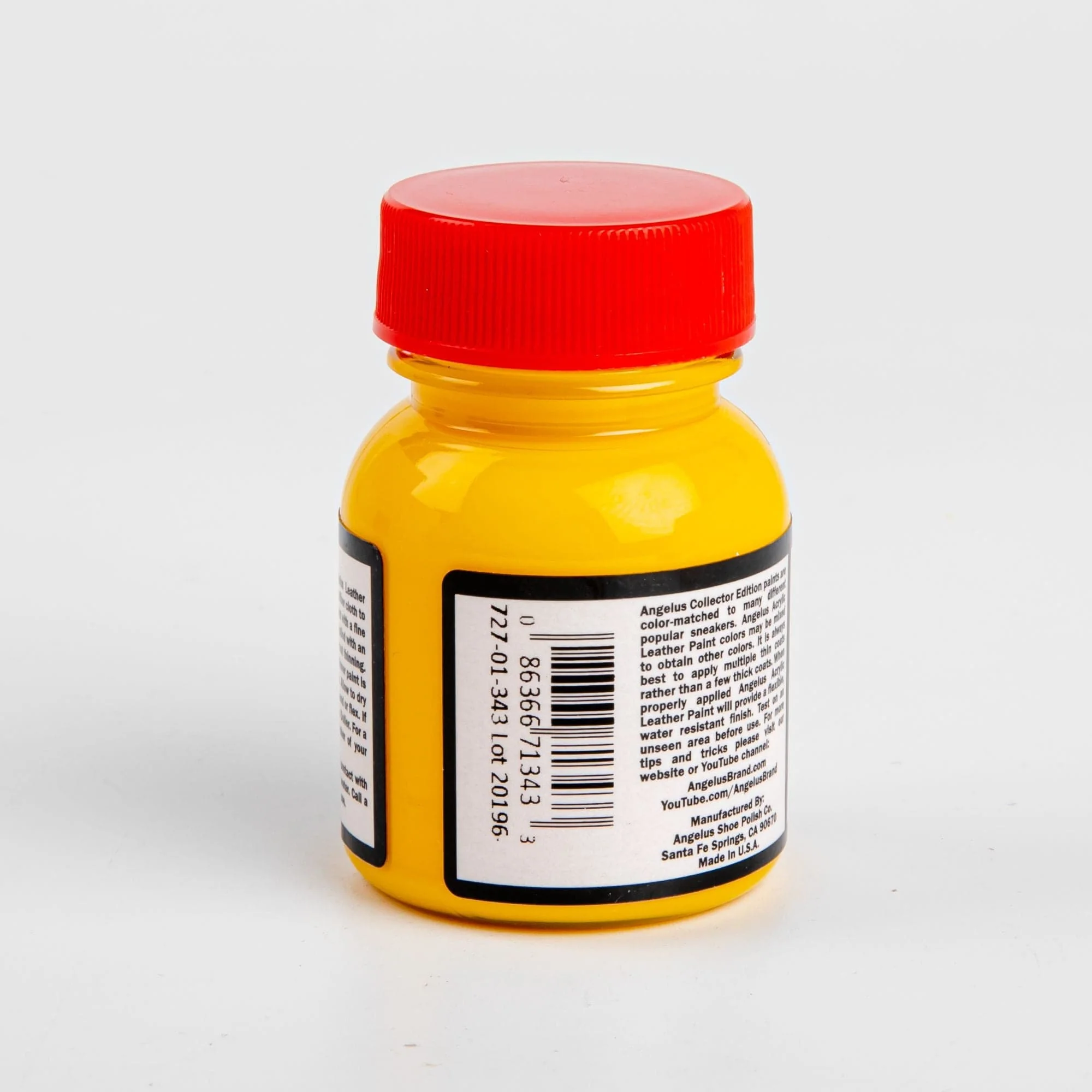 Angelus Collectors Edition Acrylic Paint 2 Tour Yellow 29Ml For Leather, Vinyl, Fabric - Image 2