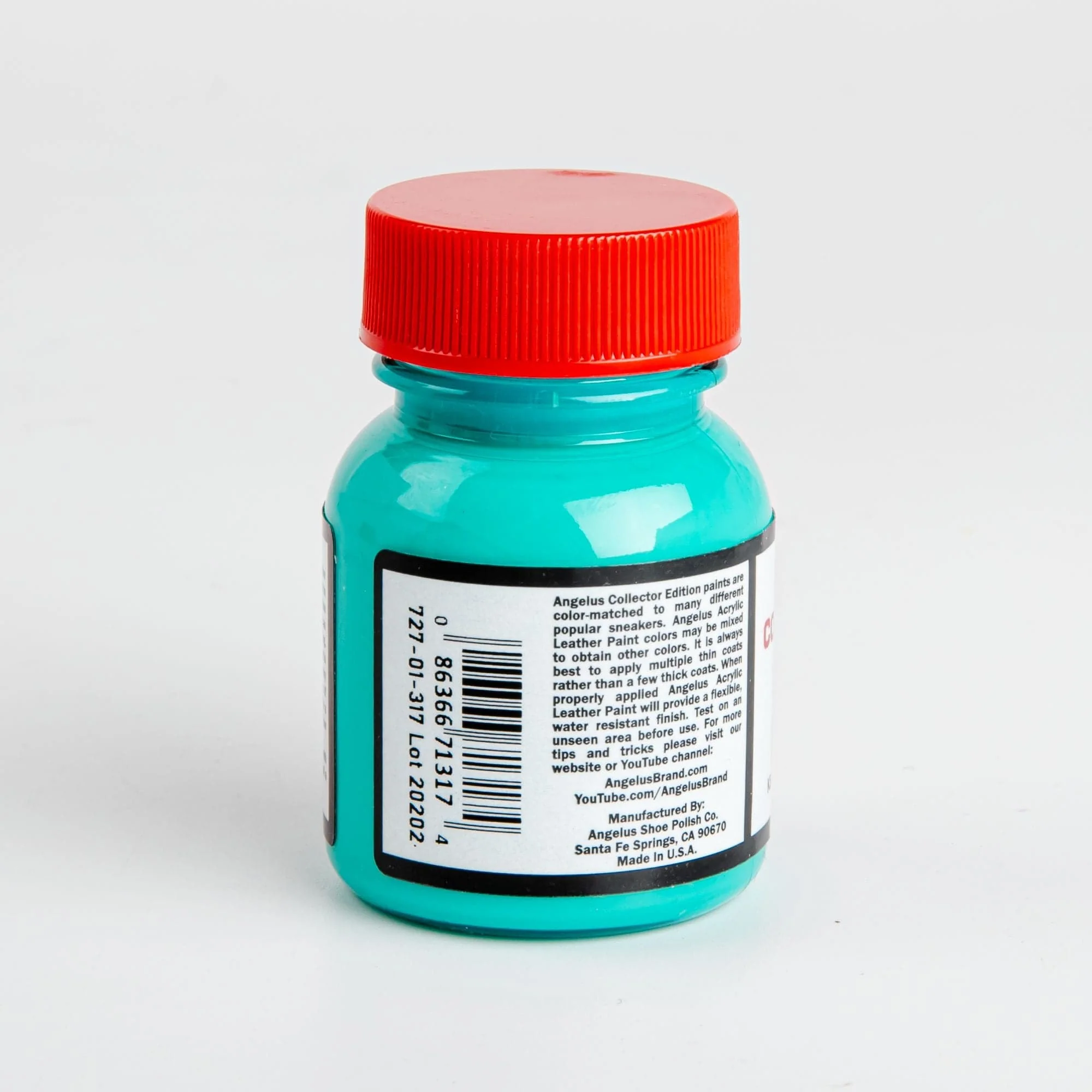 Angelus Collectors Edition Acrylic Paint Emerald 5 #317 29Ml For Leather, Vinyl, Fabric - Image 2