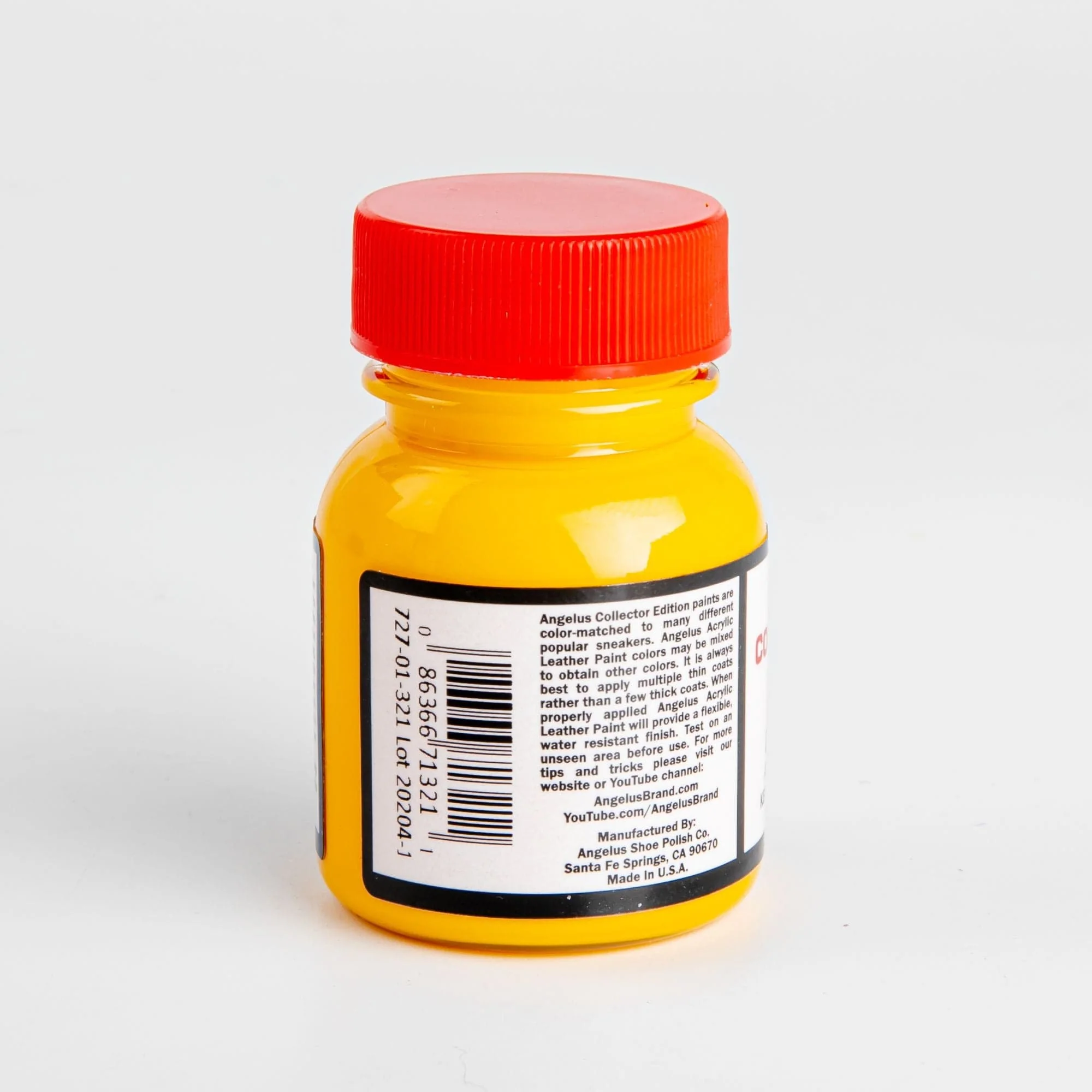Angelus Collectors Edition Acrylic Paint Maize #321 29Ml Use On Leather, Vinyl Or Fabric - Image 2