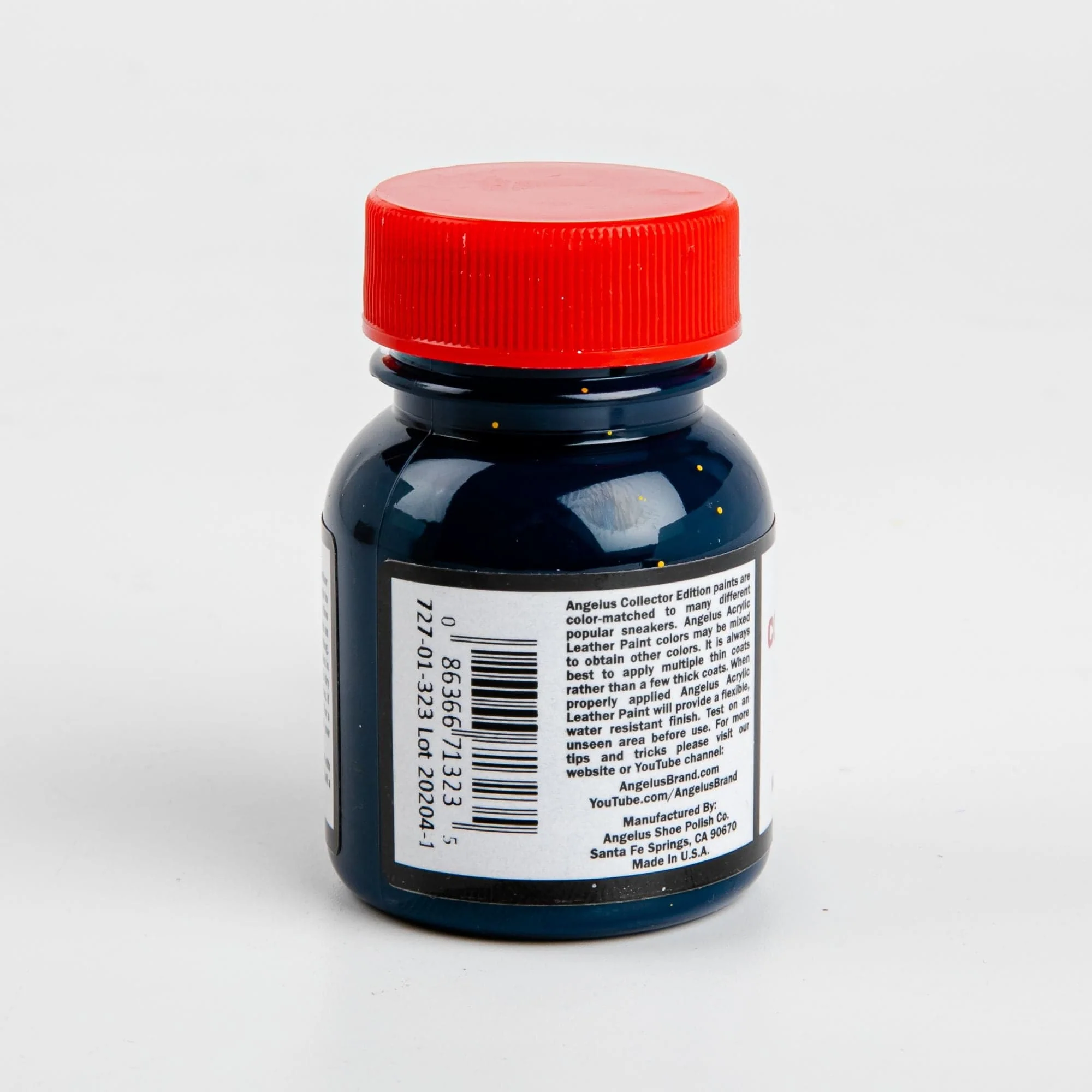 Angelus Collectors Edition Acrylic Paint Mid Navy #323 29Ml For Leather, Vinyl, Fabric - Image 2