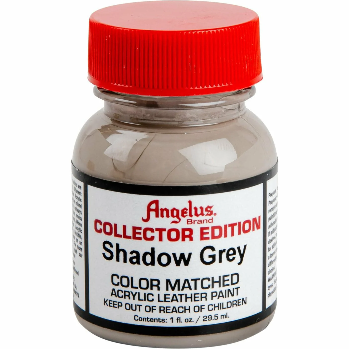 Angelus Collectors Edition Acrylic Paint Shadow Grey #348 29Ml For Leather, Vinyl, Fabric