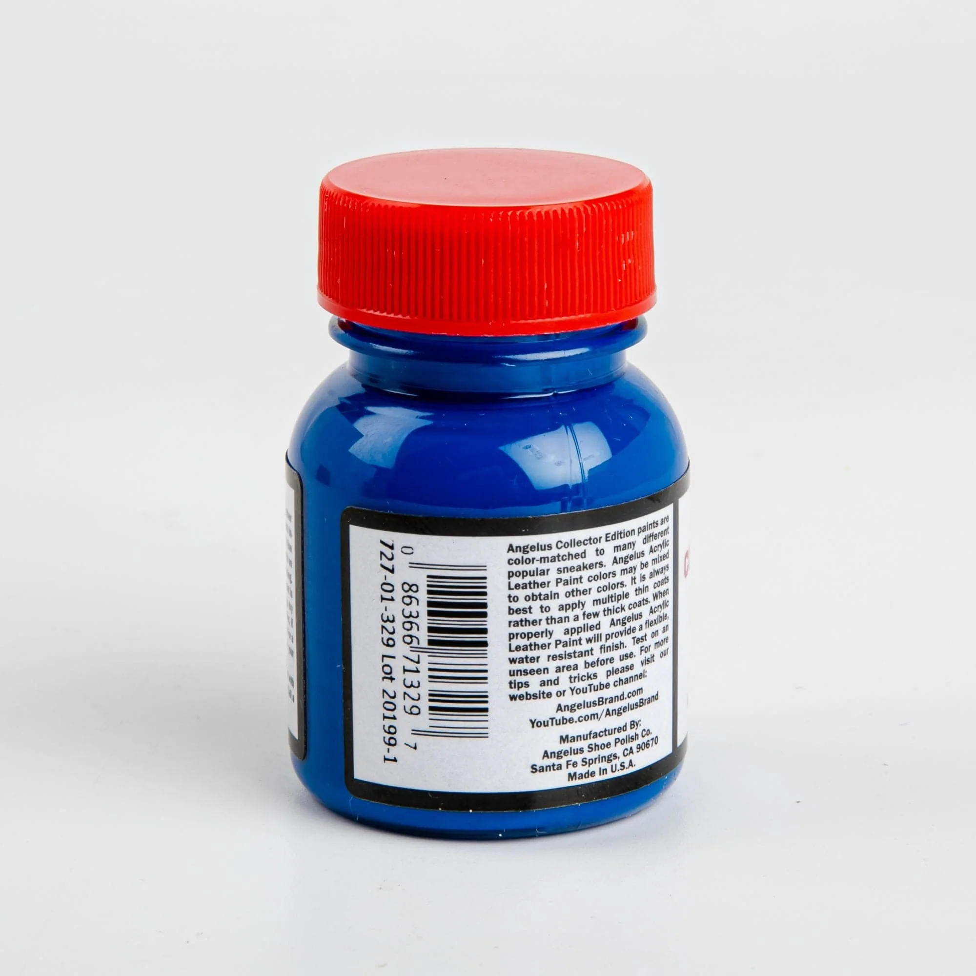 Angelus Collectors Edition Acrylic Paint True Blue #329 29Ml For Leather, Vinyl, Fabric - Image 2