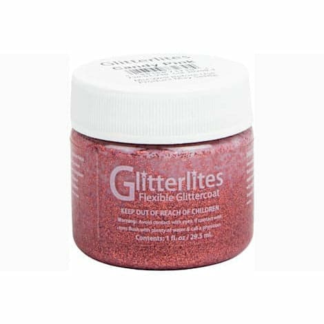 Angelus Glitterlite Acrylic Paint Candy Pink #230 Paint 29Ml