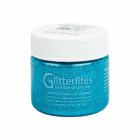 Angelus Glitterlite Acrylic Paint Sky Blue #226 Paint 29Ml