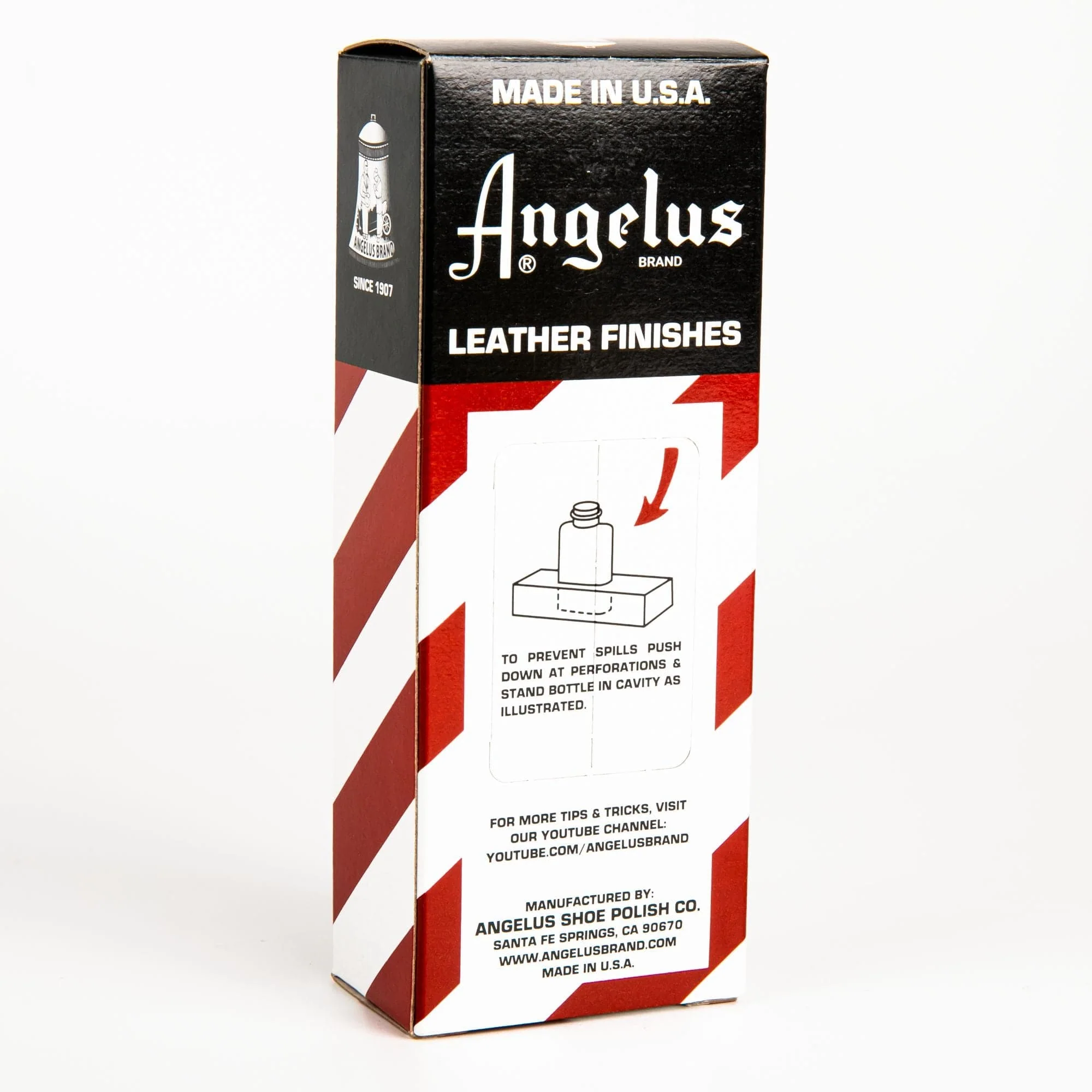 Angelus Leather Dye Bismark Brown #091 3Oz/88.72Ml - Image 3