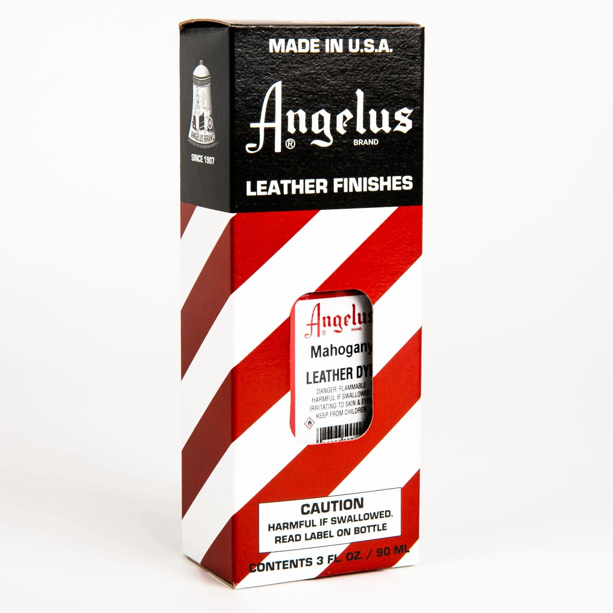 Angelus Leather Dye Mahogany #011 3Oz/88.72Ml - Image 2