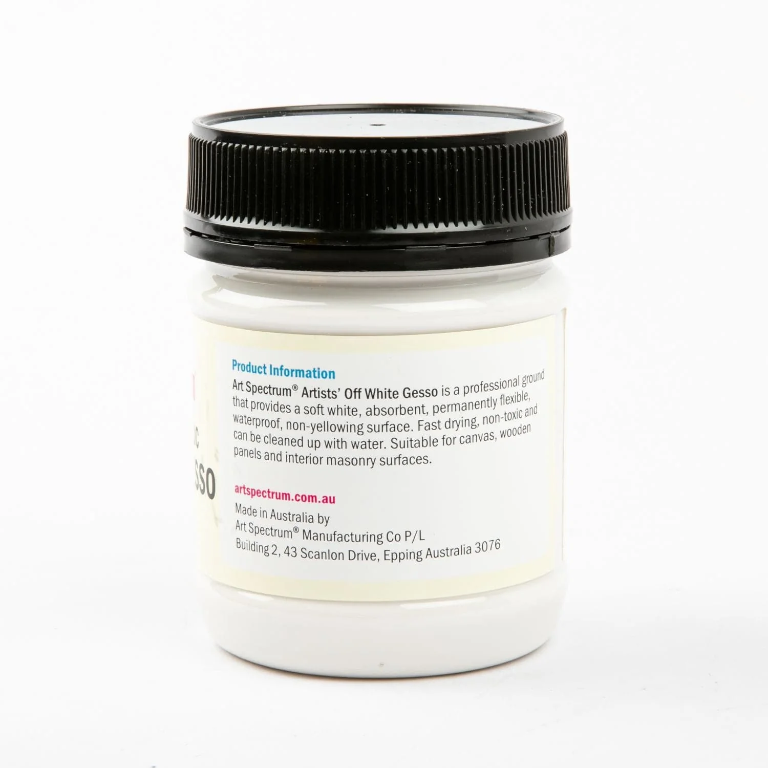 Art Spectrum  250mL Artists' Quality Gesso - Off White - Image 3