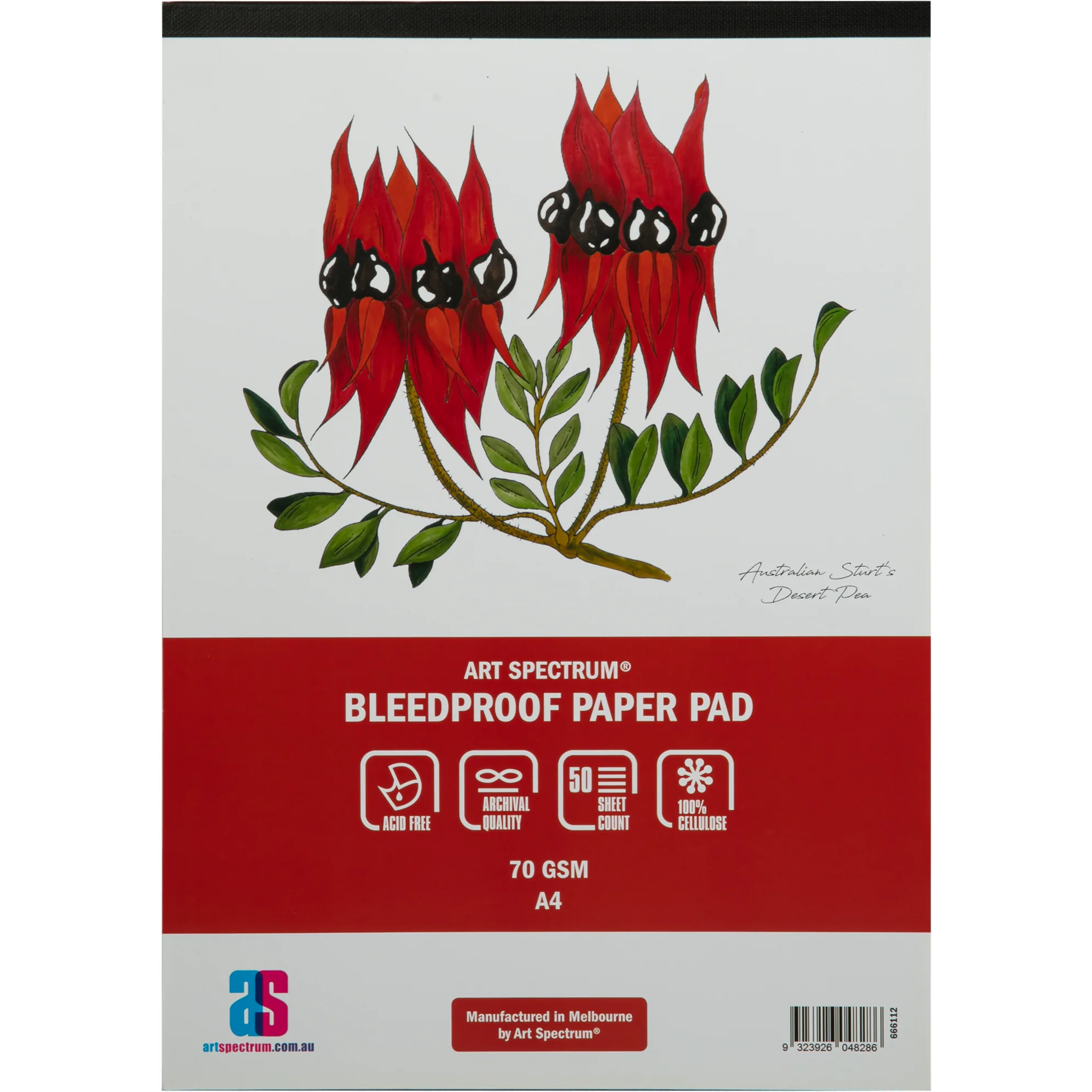 Art Spectrum  Bleed Proof Pad A4 70GSM - 50 Sheets - Image 3