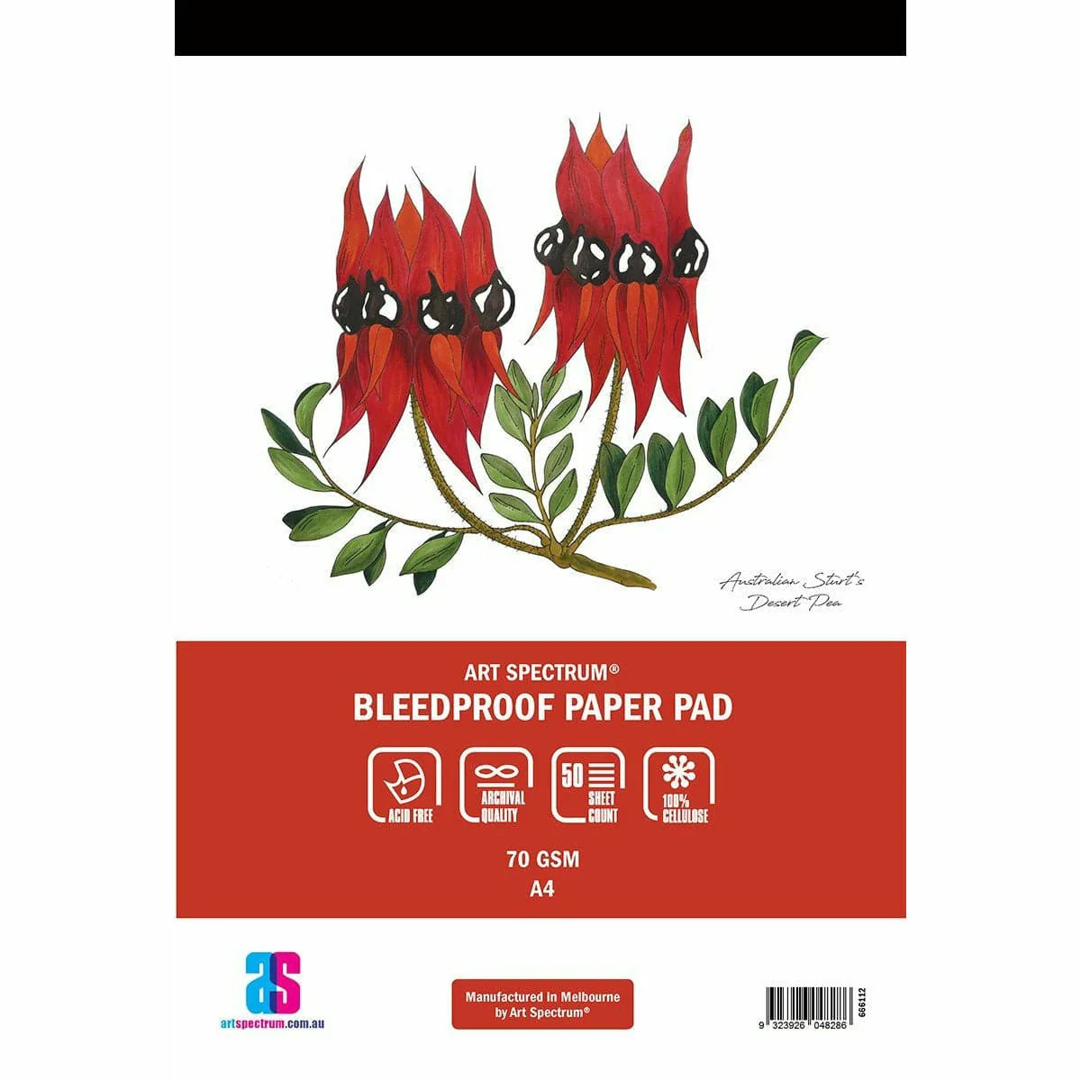 Art Spectrum  Bleed Proof Pad A4 70GSM - 50 Sheets - Image 7