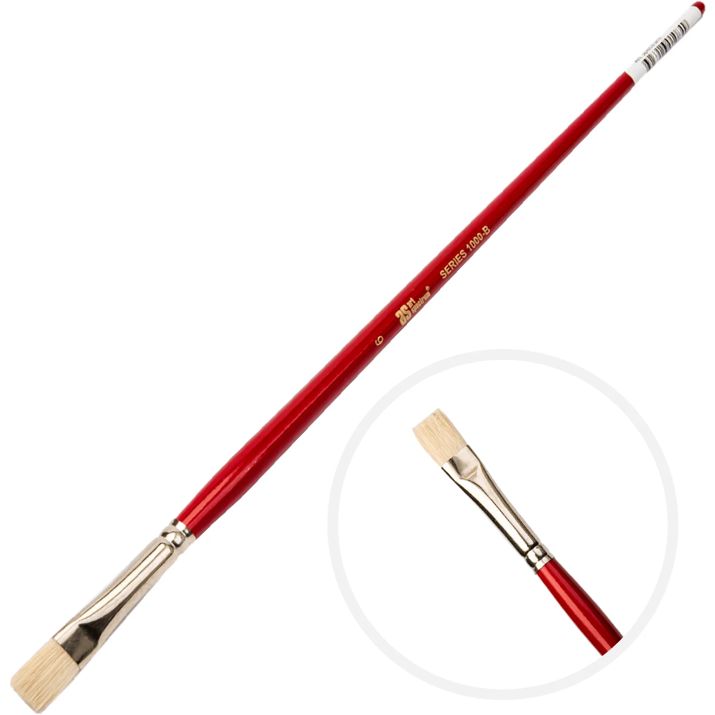 Art Spectrum Brush Series 1000 Interlocked Hog Bristle - Bright Size - 6