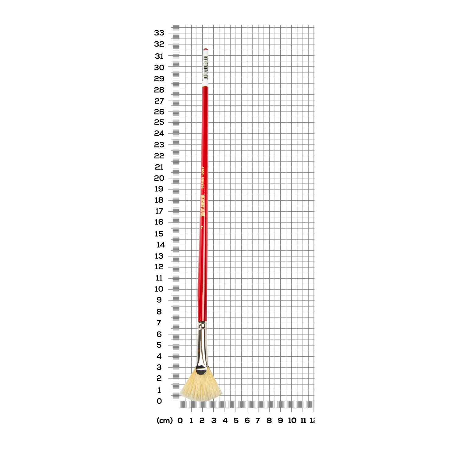 Art Spectrum Brush Series 1000 Interlocked Hog Bristle - Fan Size - 4 - Image 7