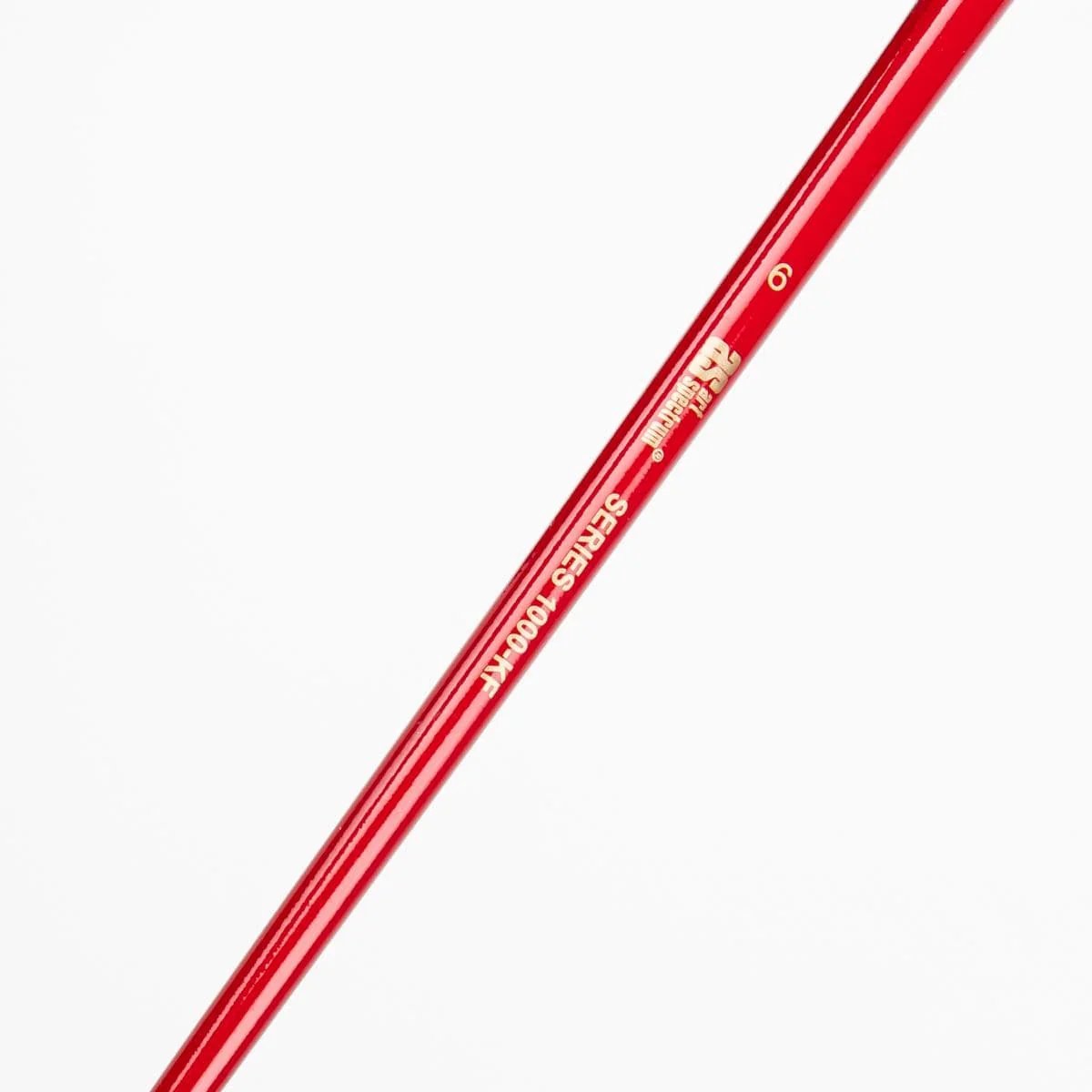 Art Spectrum Brush Series 1000 Interlocked Hog Bristle - Filbert Size - 6 - Image 3