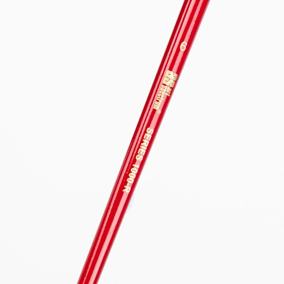 Art Spectrum Brush Series 1000 Interlocked Hog Bristle - Round Size - 6 - Image 3