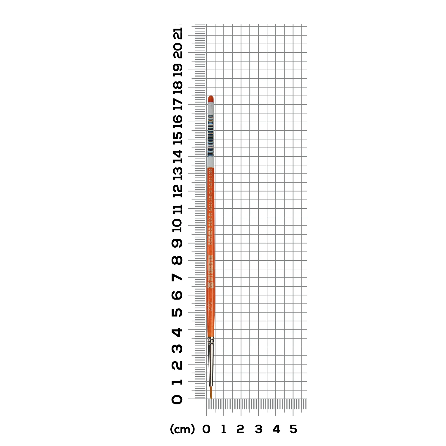 Art Spectrum Brush Series 500 Imitation Golden Sable - Round Size - 00 - Image 7