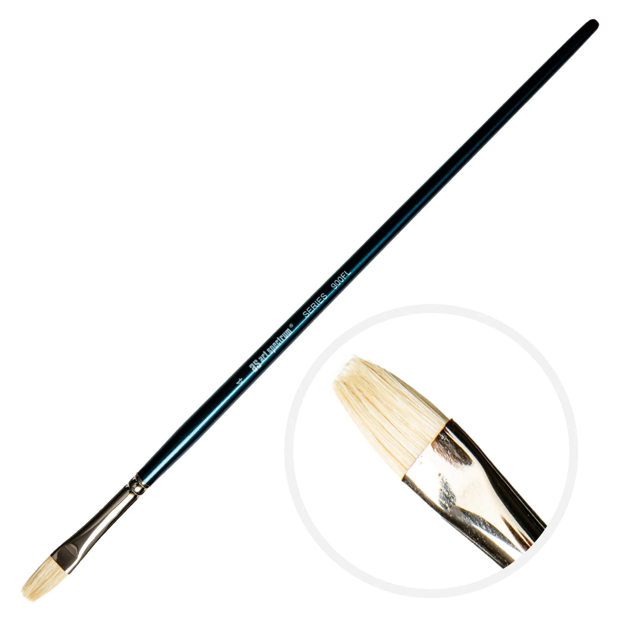 Art Spectrum Brush Series 900 Interlocked Hog Bristle - Bright Size - 4