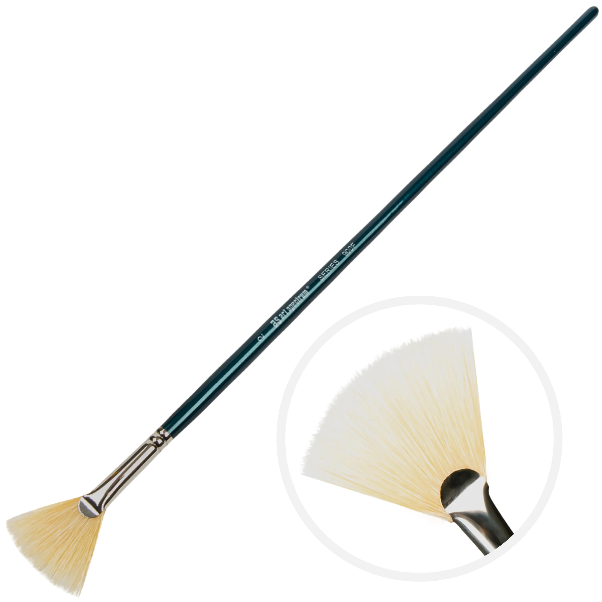 Art Spectrum Brush Series 900 Interlocked Hog Bristle - Fan Size - 2