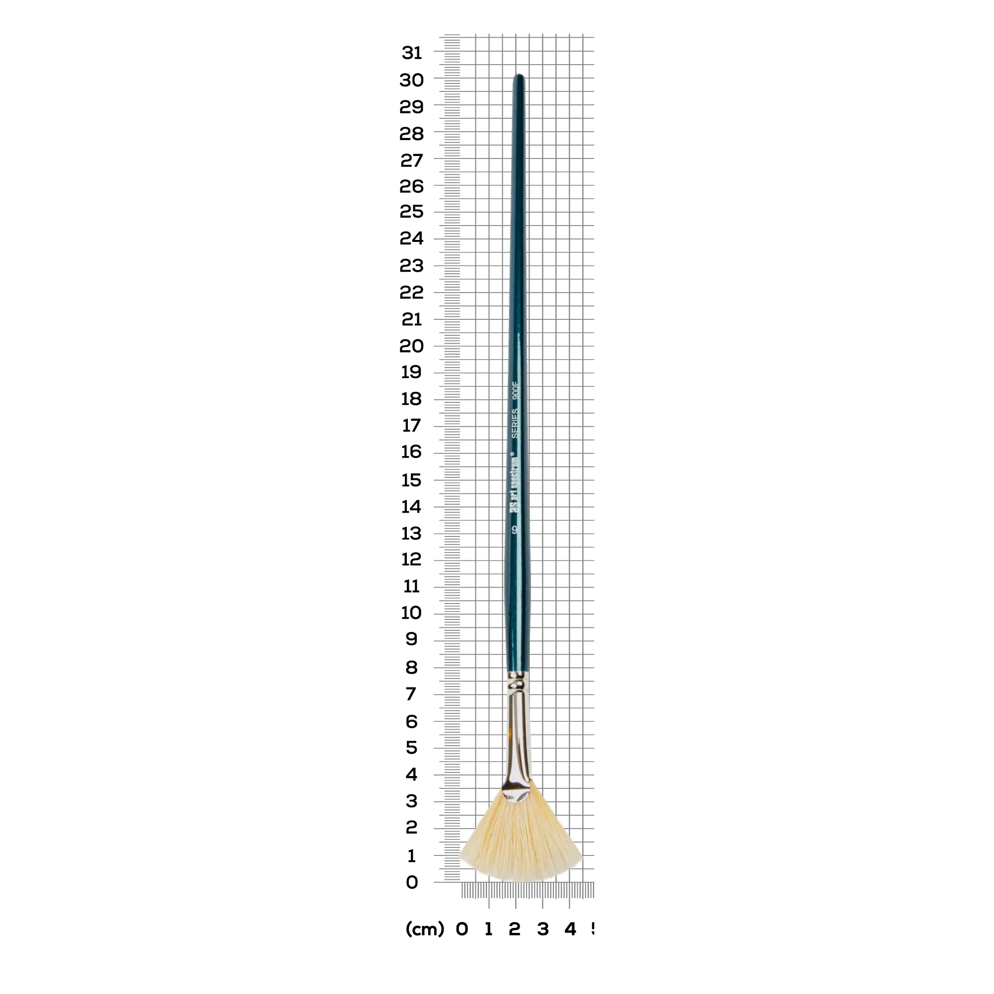 Art Spectrum Brush Series 900 Interlocked Hog Bristle - Fan Size - 6 - Image 7