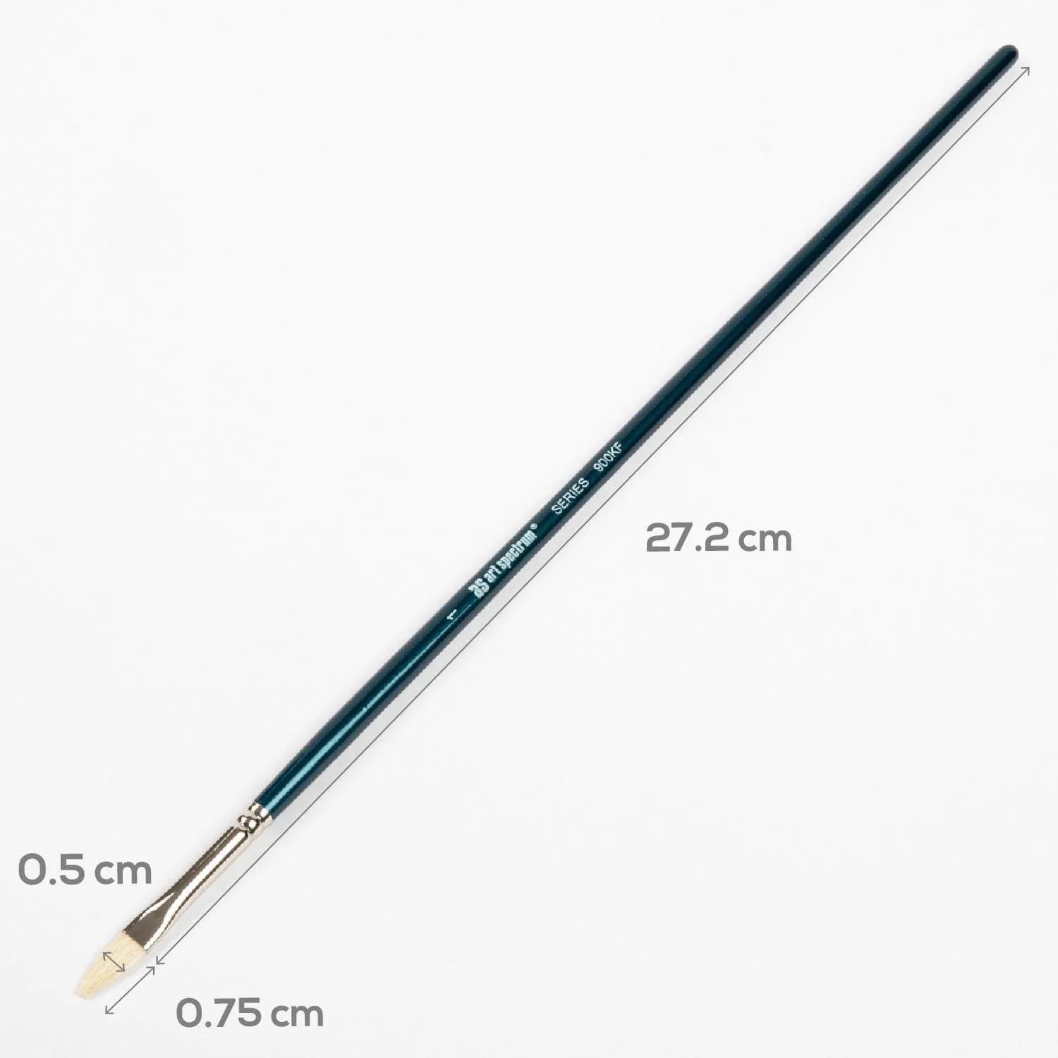 Art Spectrum Brush Series 900 Interlocked Hog Bristle - Filbert Size - 1 - Image 2