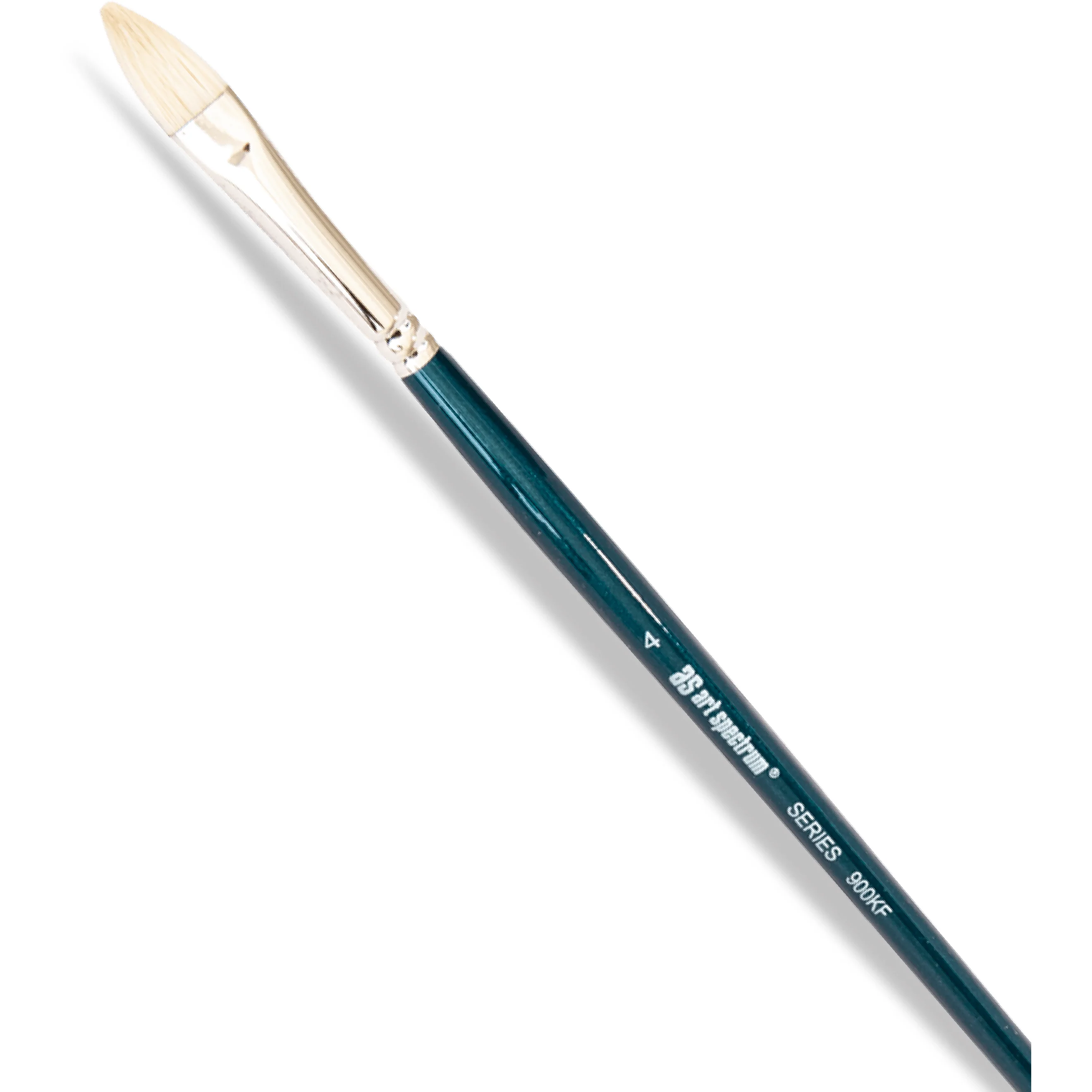 Art Spectrum Brush Series 900 Interlocked Hog Bristle - Filbert Size - 4 - Image 5
