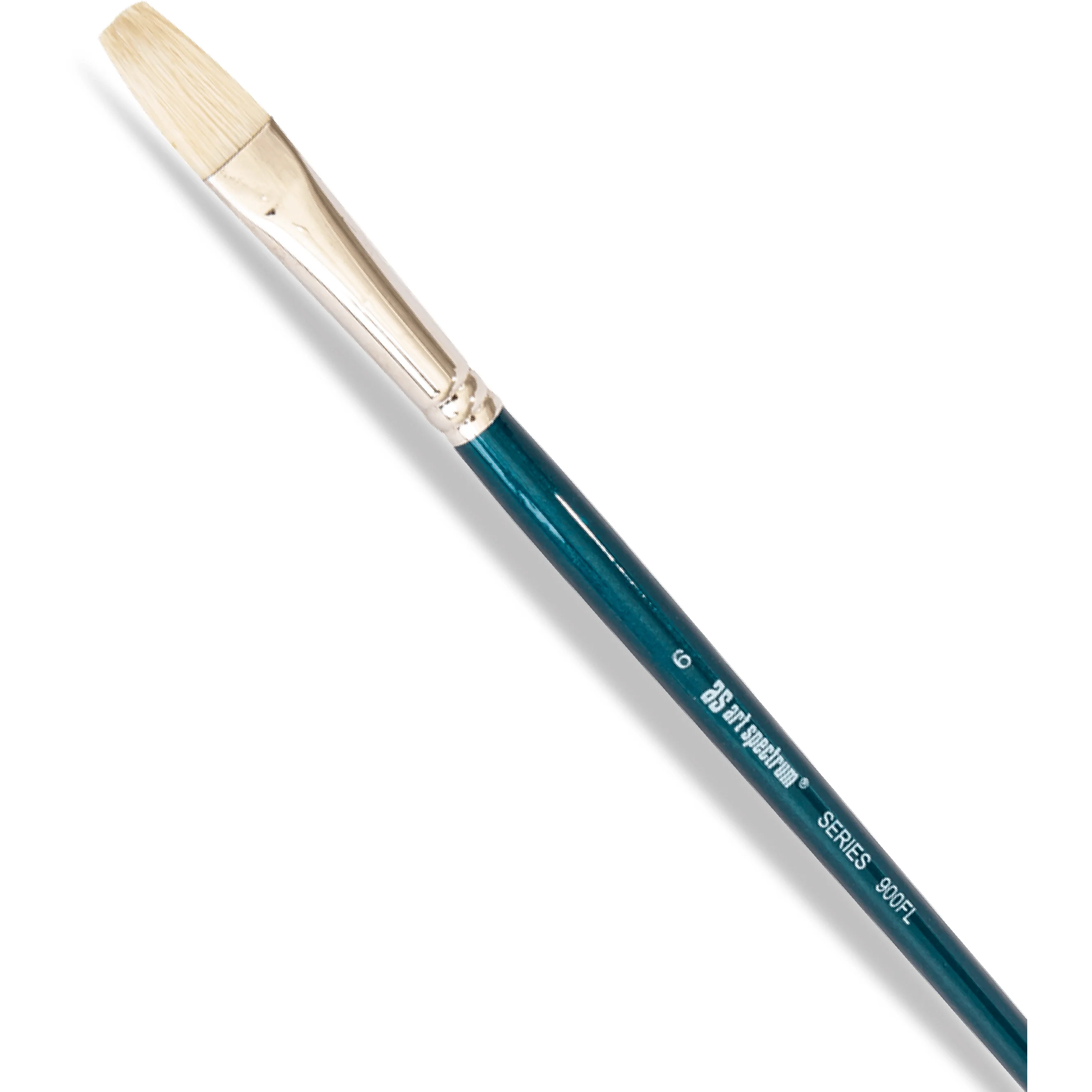 Art Spectrum Brush Series 900 Interlocked Hog Bristle - Flat Size - 6 - Image 5