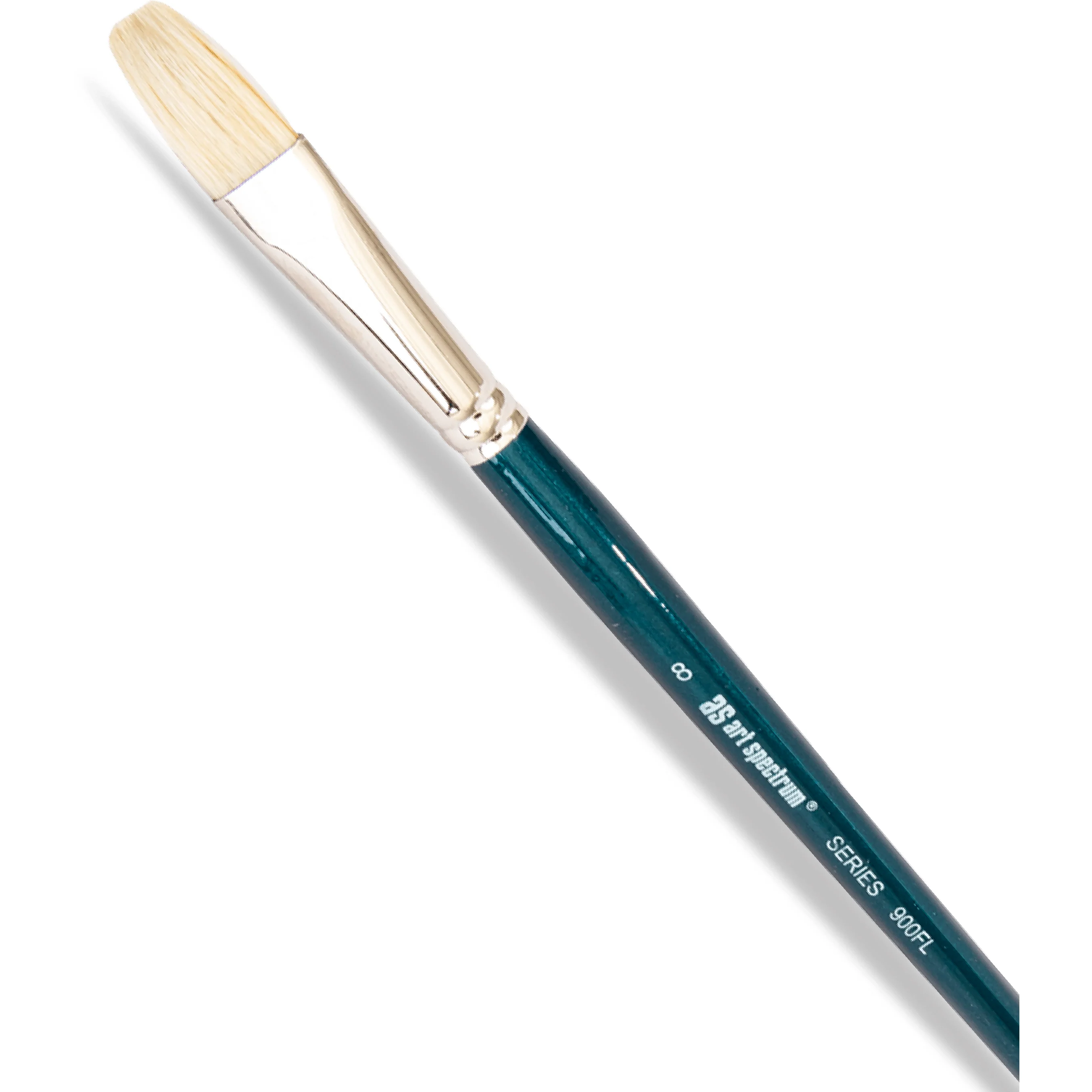 Art Spectrum Brush Series 900 Interlocked Hog Bristle - Flat Size - 8 - Image 5