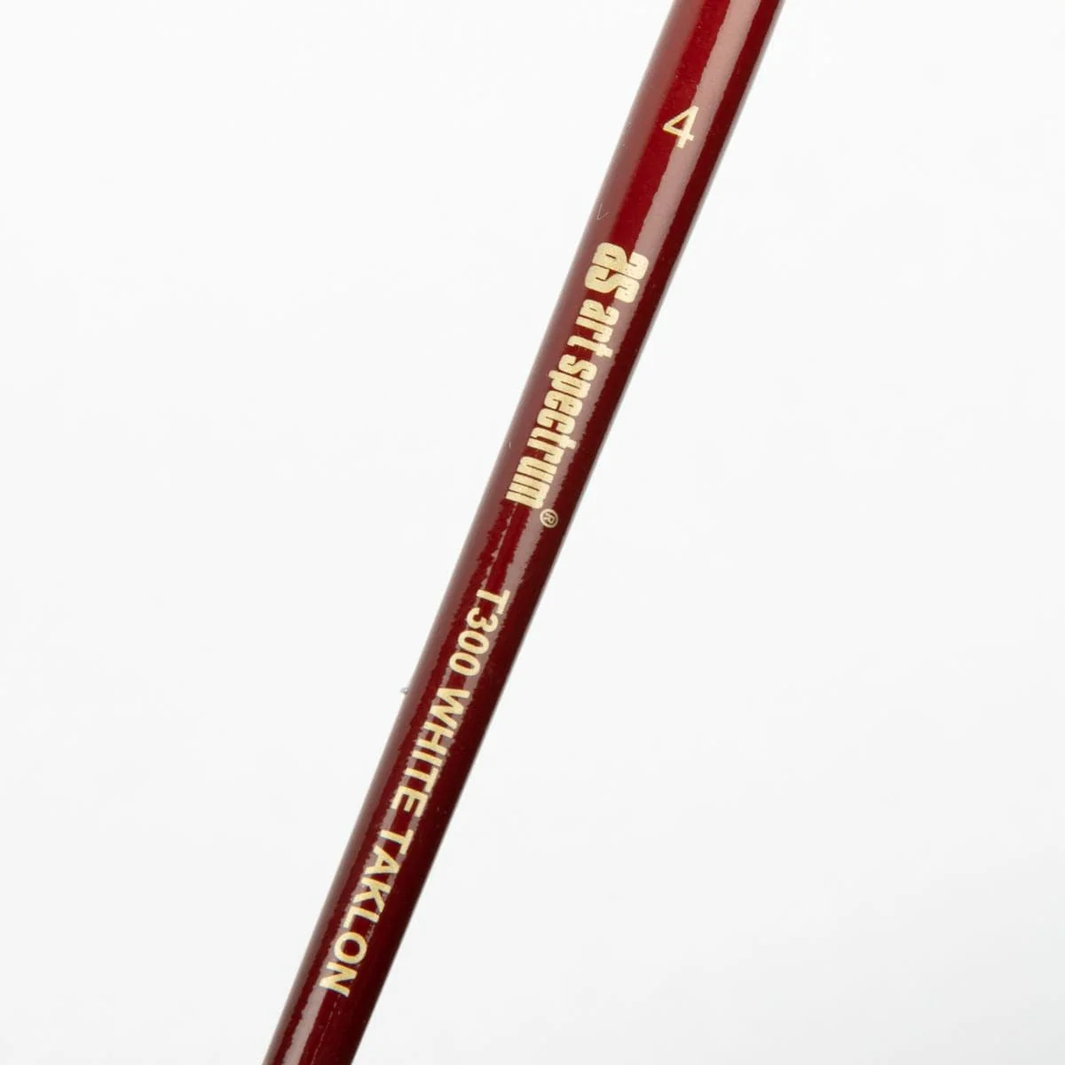 Art Spectrum Brush Series T300 White Taklon - Round Size - 4 - Image 4