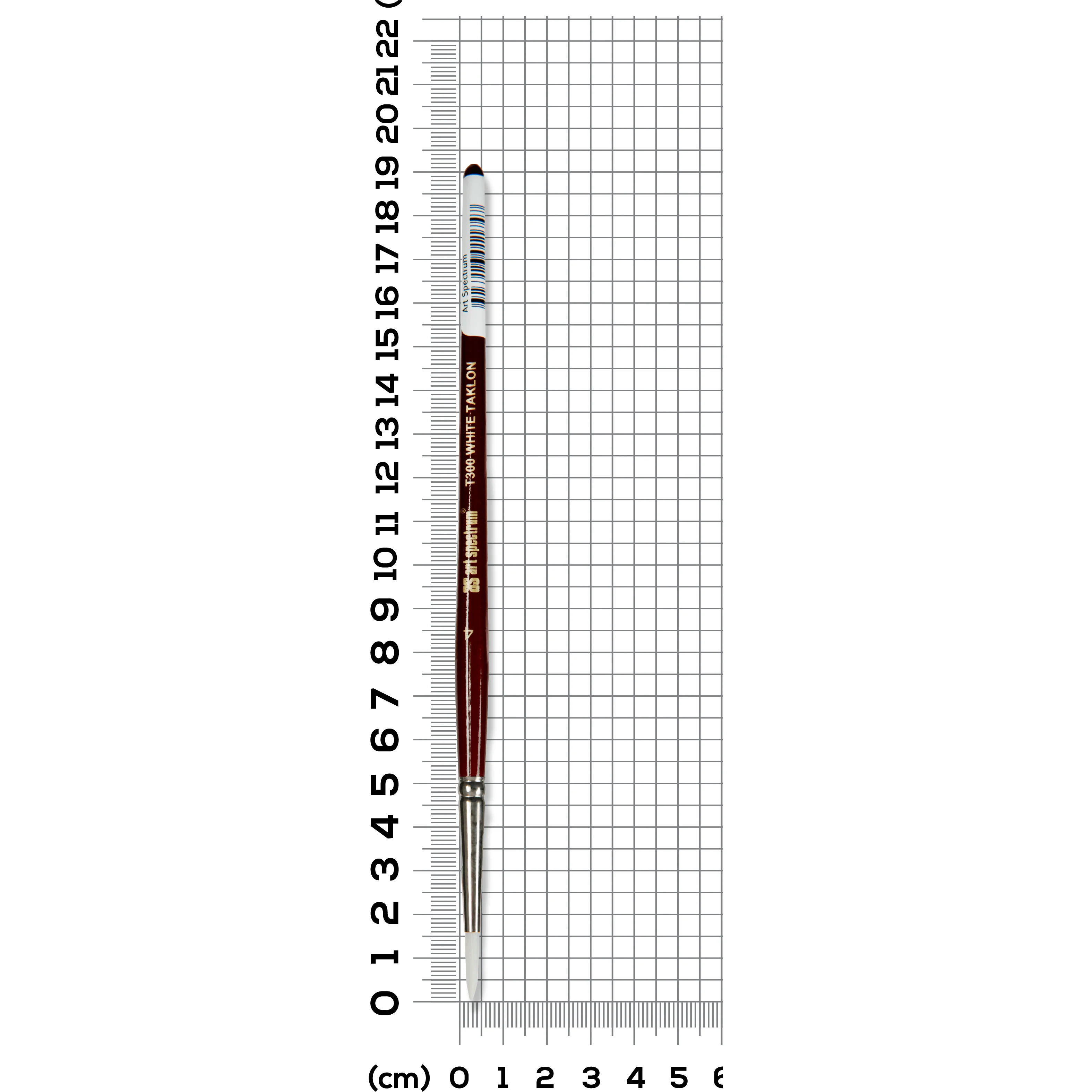 Art Spectrum Brush Series T300 White Taklon - Round Size - 4 - Image 6