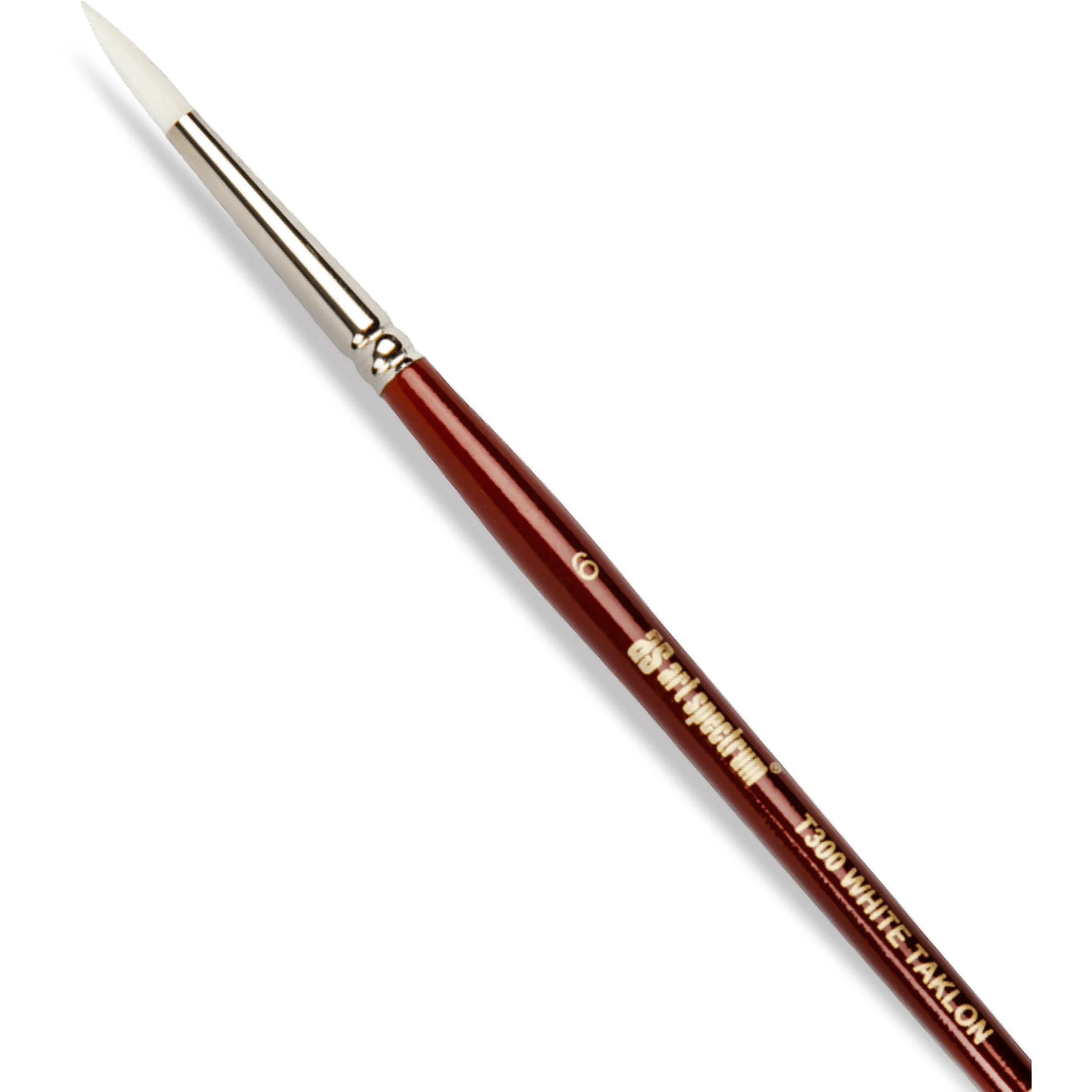 Art Spectrum Brush Series T300 White Taklon - Round Size - 6 - Image 3