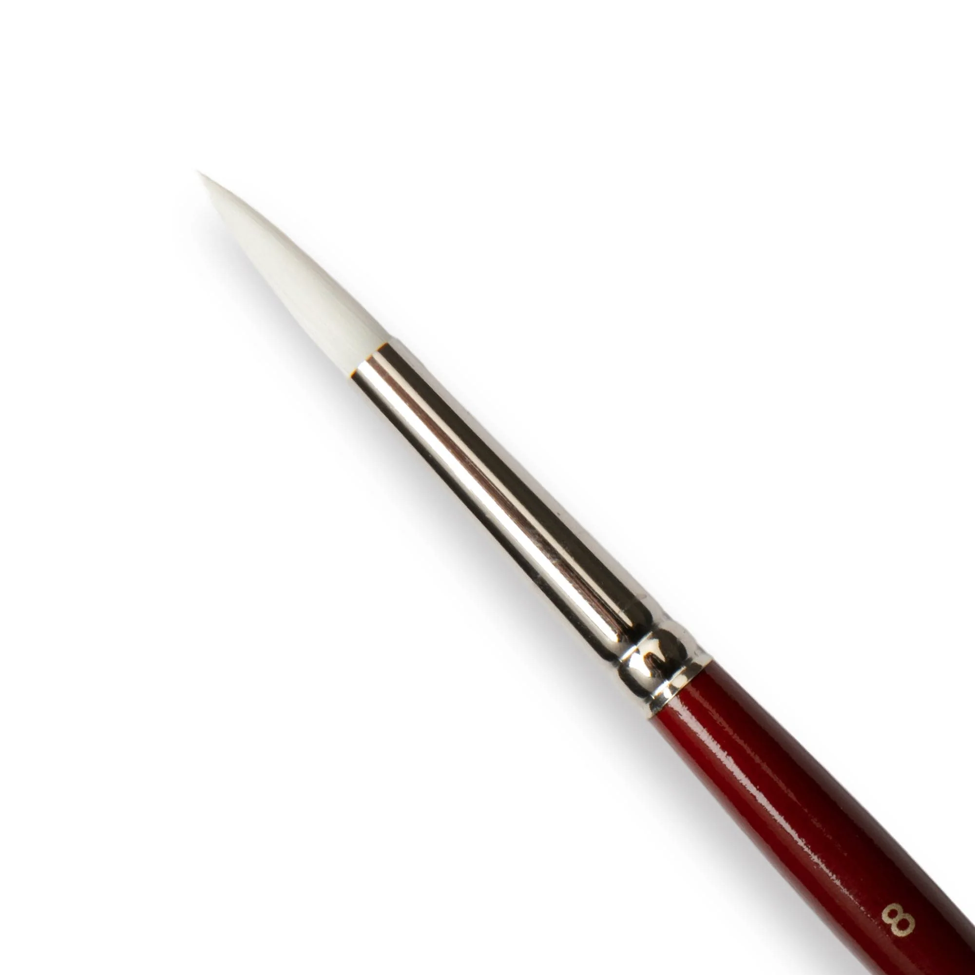 Art Spectrum Brush Series T300 White Taklon - Round Size - 8 - Image 2