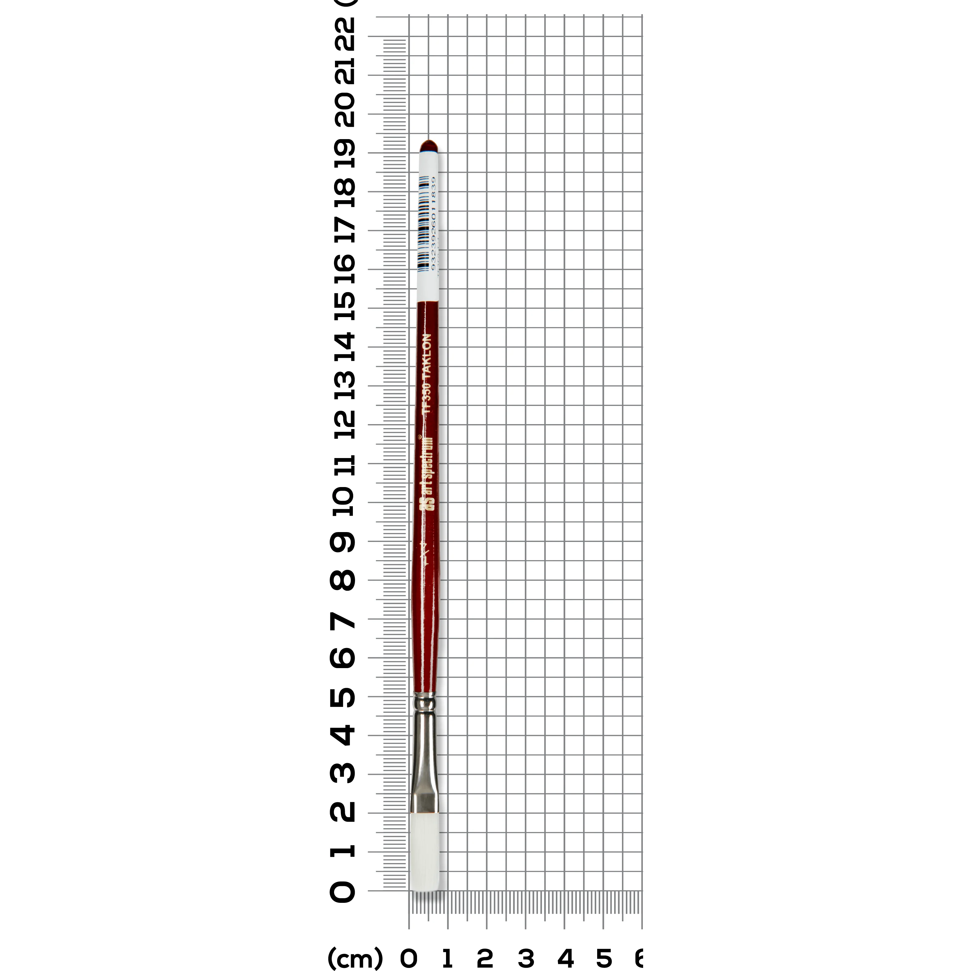 Art Spectrum Brush Series Tf350 White Taklon - Flat Size - 1/4" - Image 8
