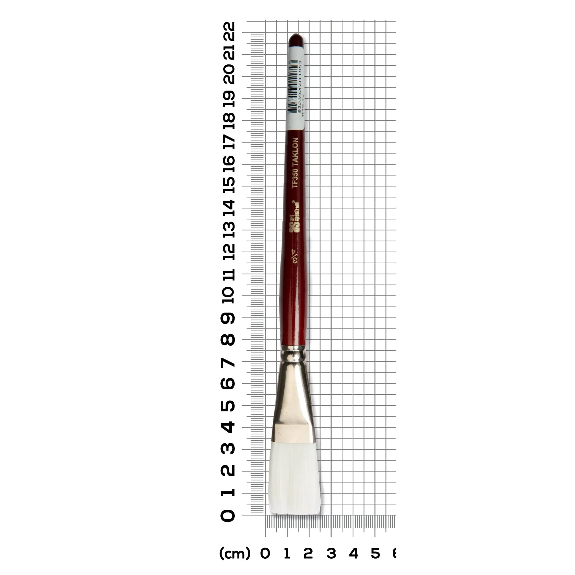 Art Spectrum Brush Series Tf350 White Taklon - Flat Size - 3/4" - Image 3