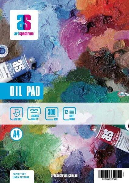 Art Spectrum Oil Pad A4 300GSM 12 Sheets