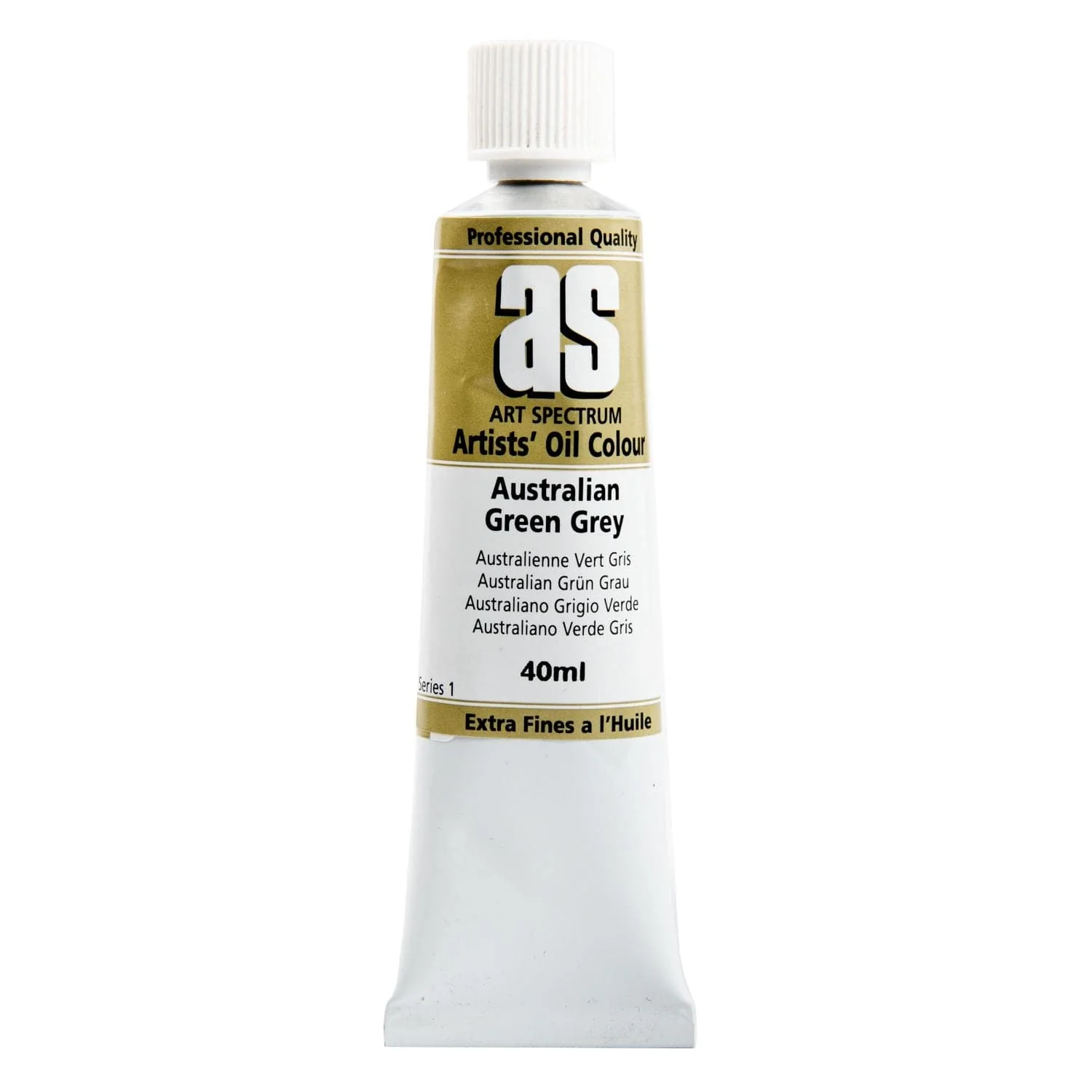 Art Spectrum Oil Paint 40mL Australian Green Grey S1