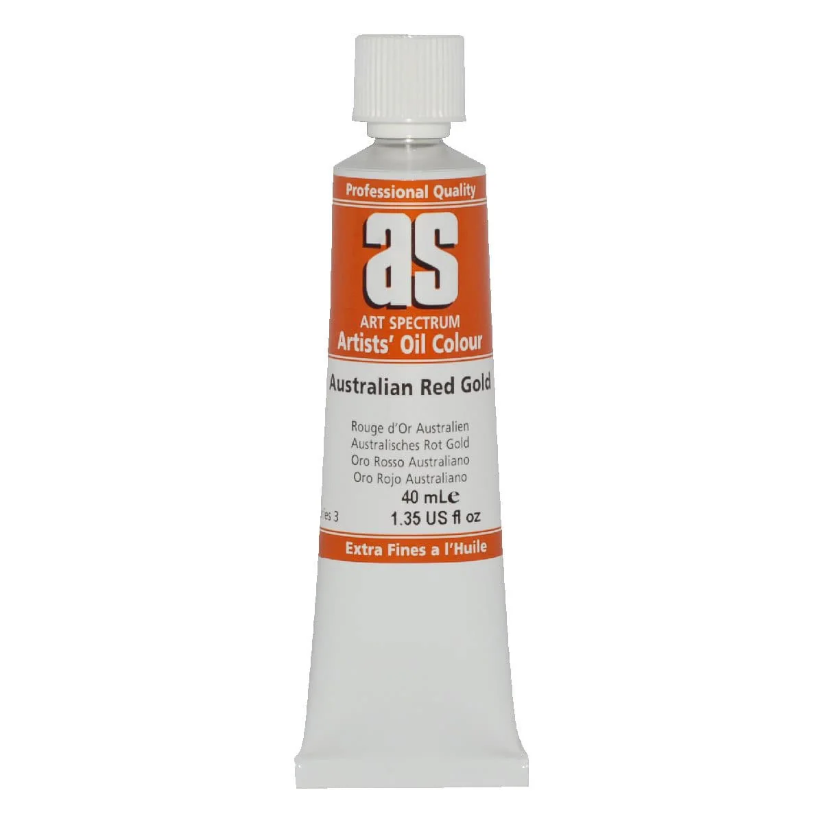 Art Spectrum Oil Paint 40mL Australian Red Gold  S3