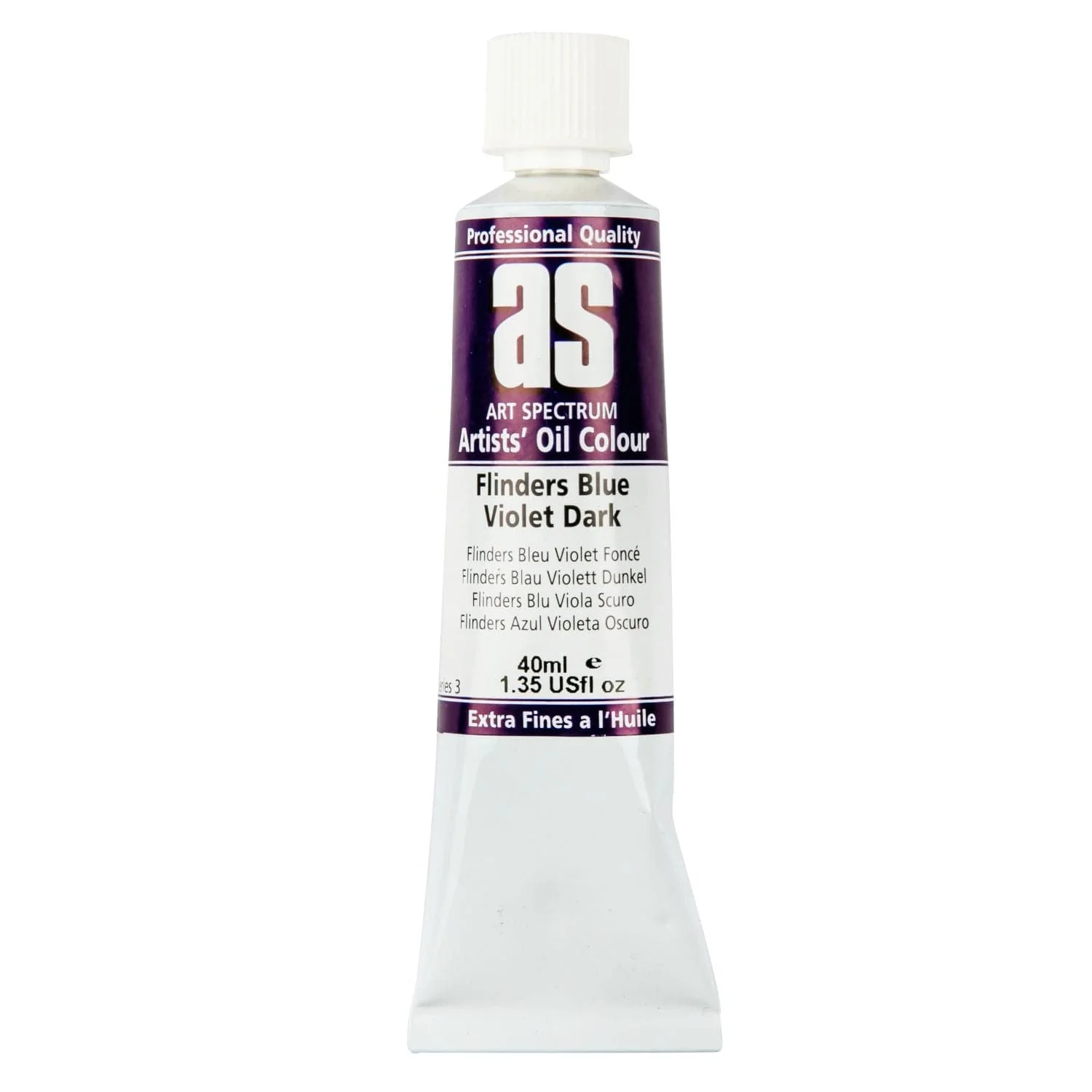 Art Spectrum Oil Paint 40mL Flinders Blue Violet Dark S3