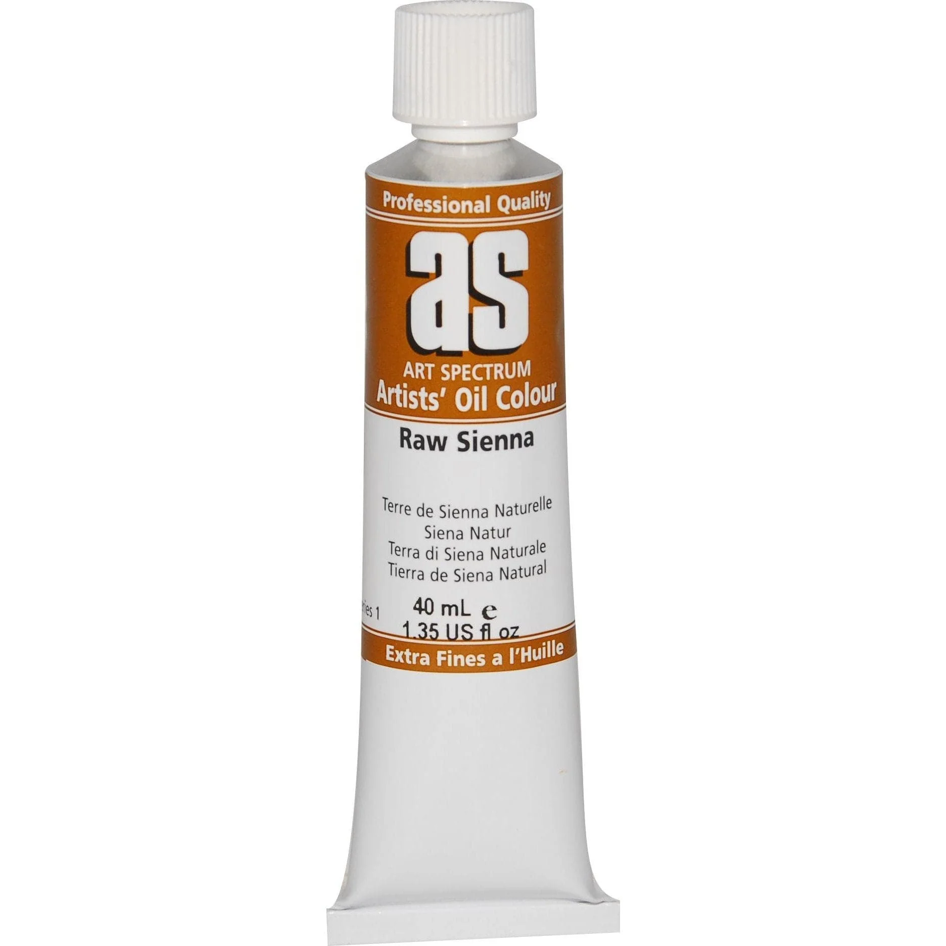 Art Spectrum Oil Paint 40mL Raw Sienna  S1
