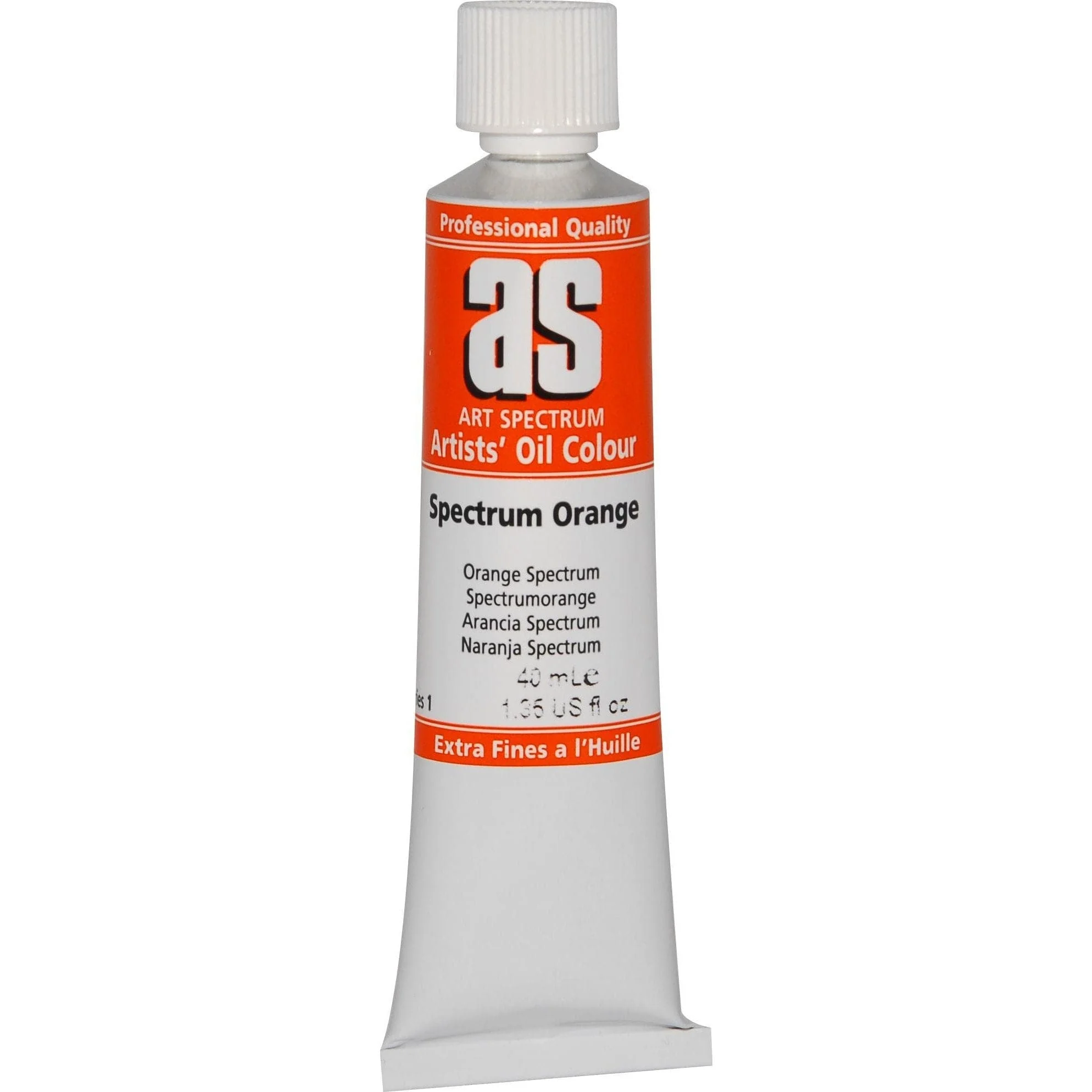 Art Spectrum Oil Paint 40mL Spectrum Orange S1