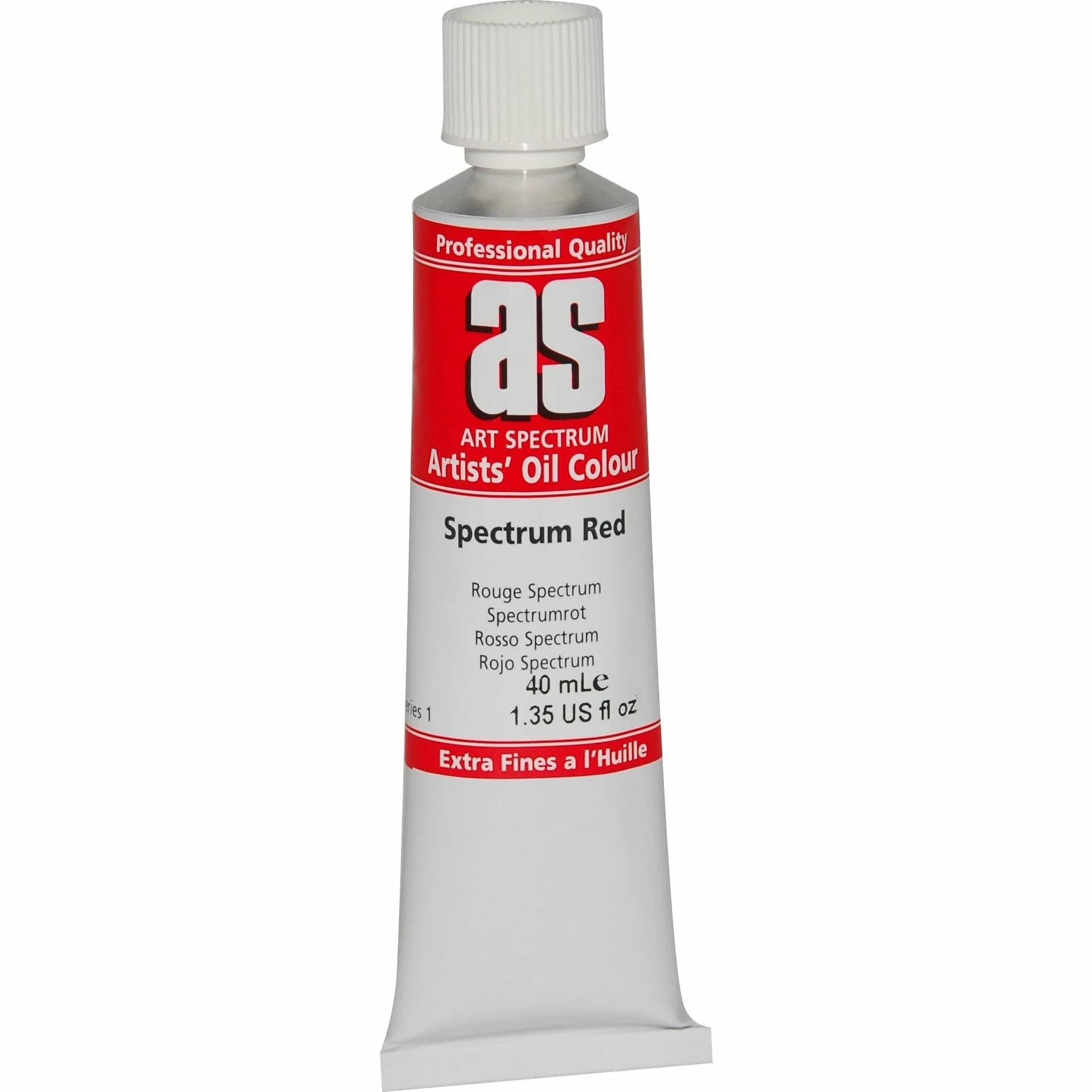 Art Spectrum Oil Paint 40mL Spectrum Red S1